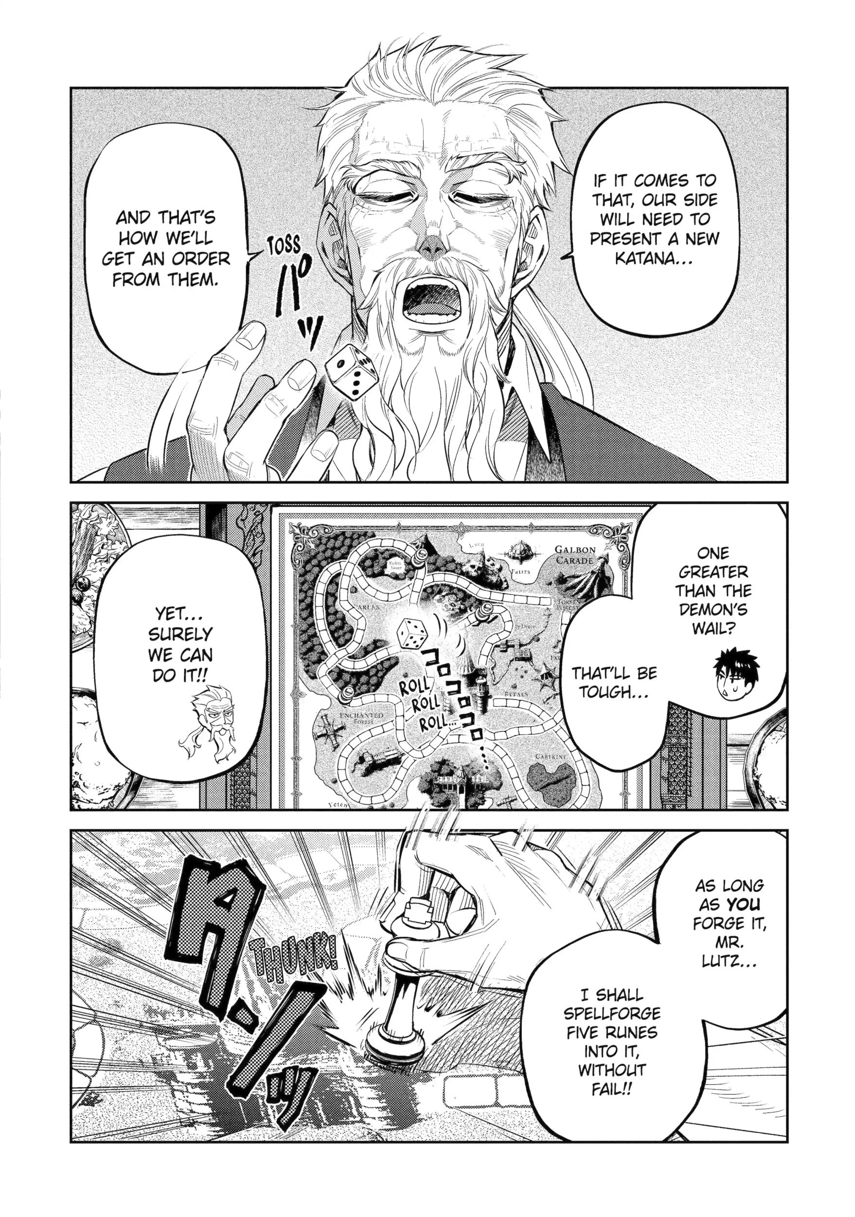 Isekai Toushou no Maken Seisaku Gurashi Chapter 14.1 - page 6
