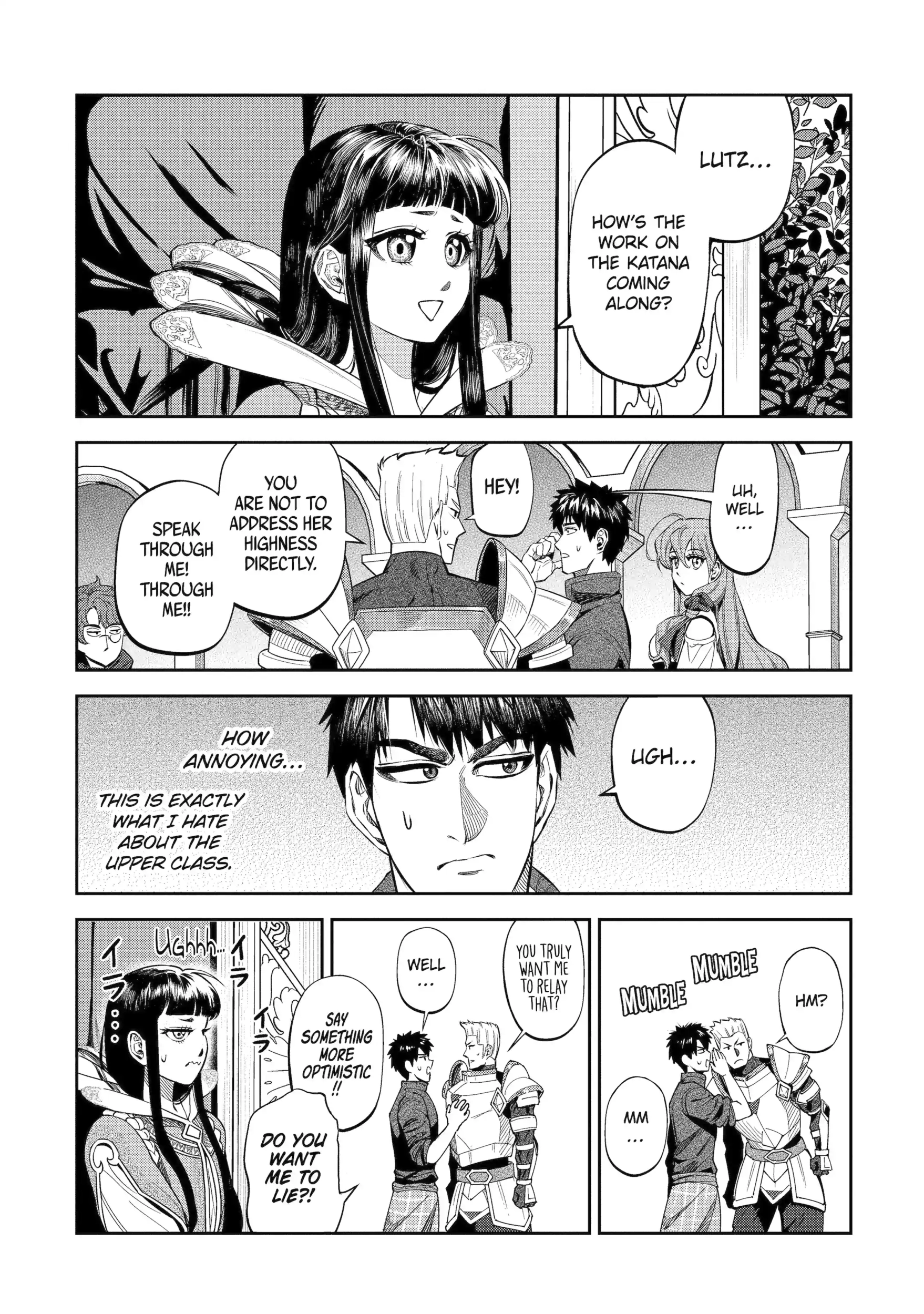 Isekai Toushou no Maken Seisaku Gurashi Chapter 14.4 - page 7
