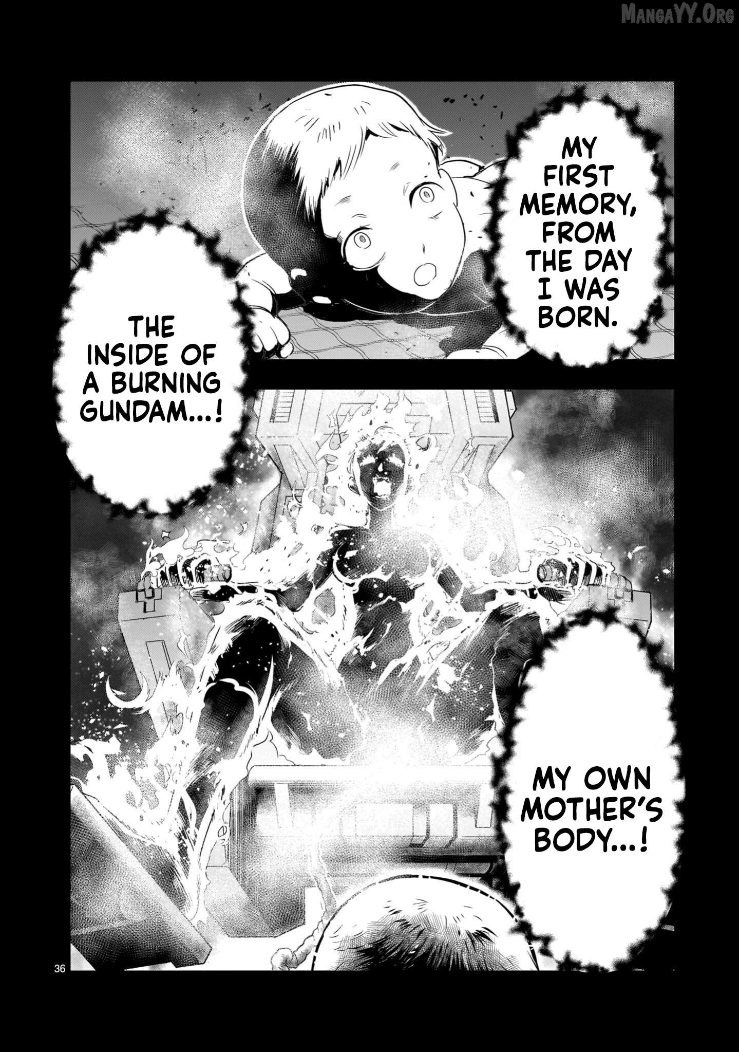 Despair Memory Gundam Sequel Chapter 33 - page 36
