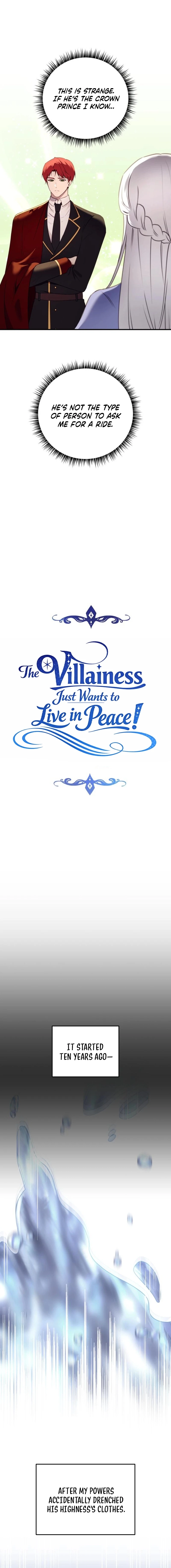 The Villainess Just Wants to Live in Peace! Chapter 74 - page 2