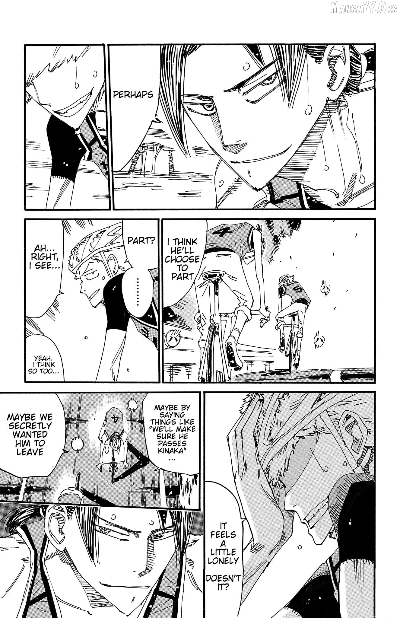 Yowamushi Pedal Chapter 710 - page 3