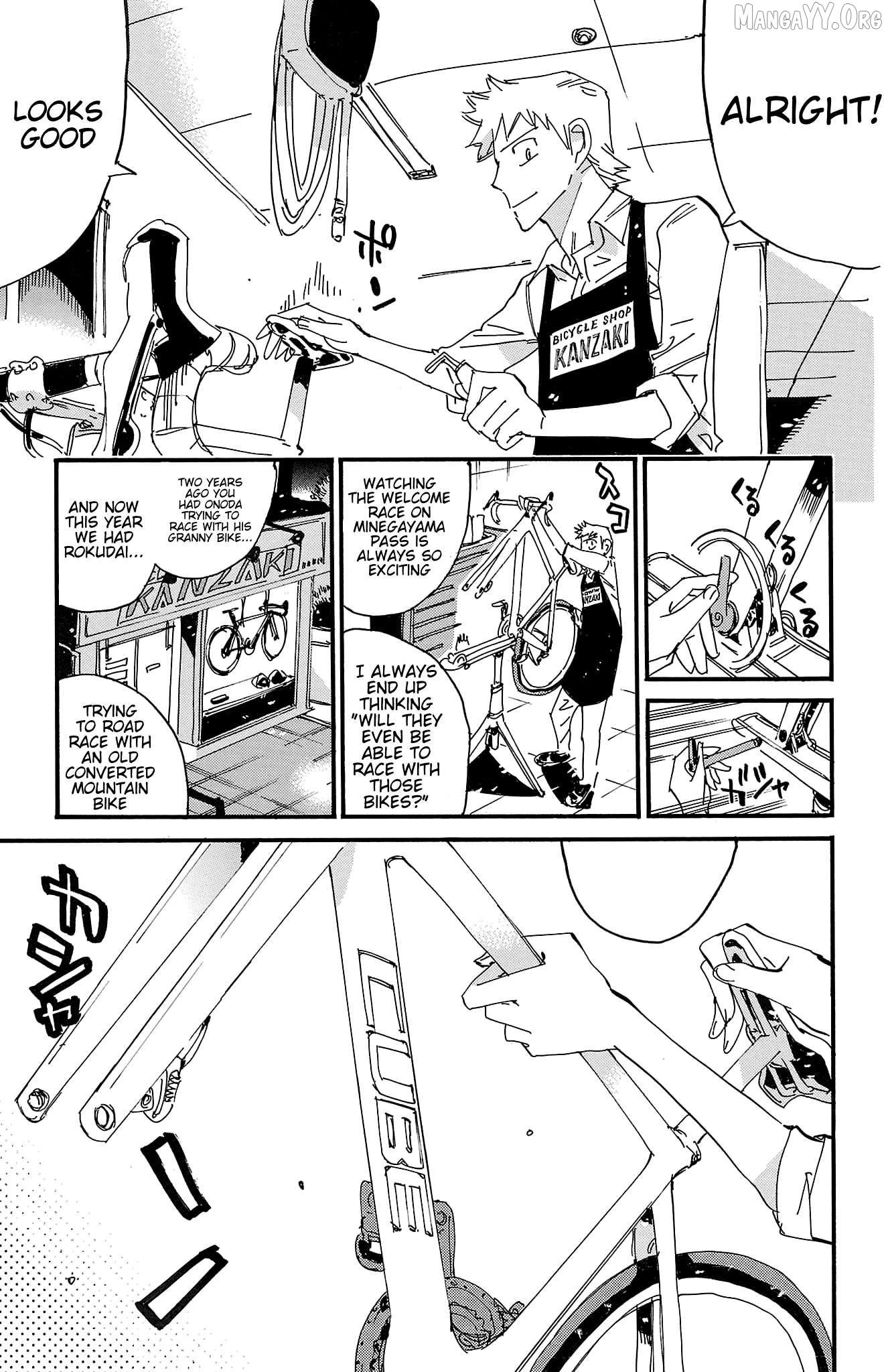 Yowamushi Pedal Chapter 711 - page 3