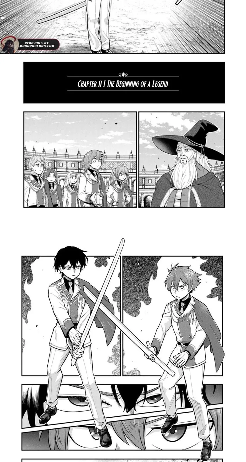 Ken To Mahou To Gakureki Shakai Chapter 11.1 - page 3