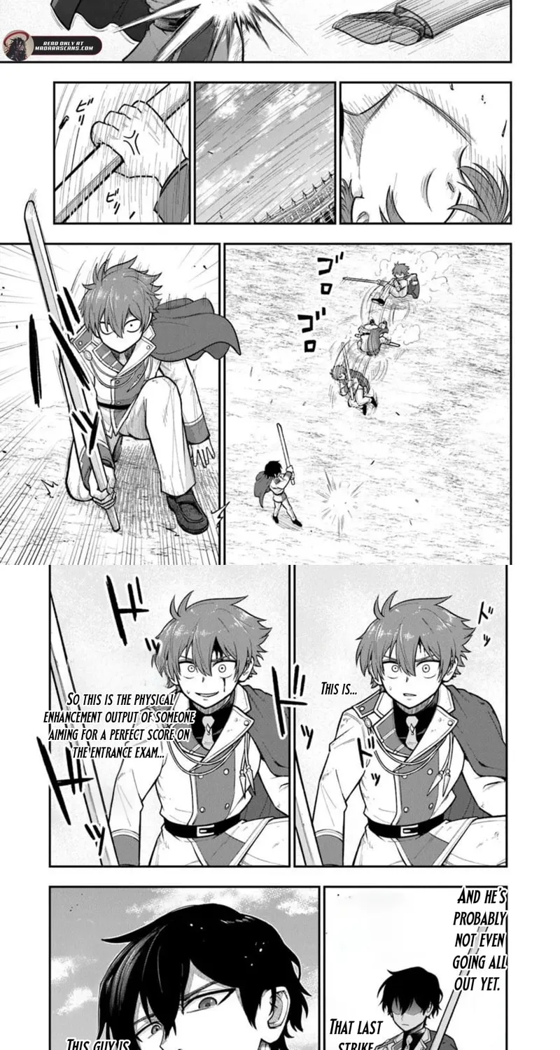 Ken To Mahou To Gakureki Shakai Chapter 11.1 - page 6