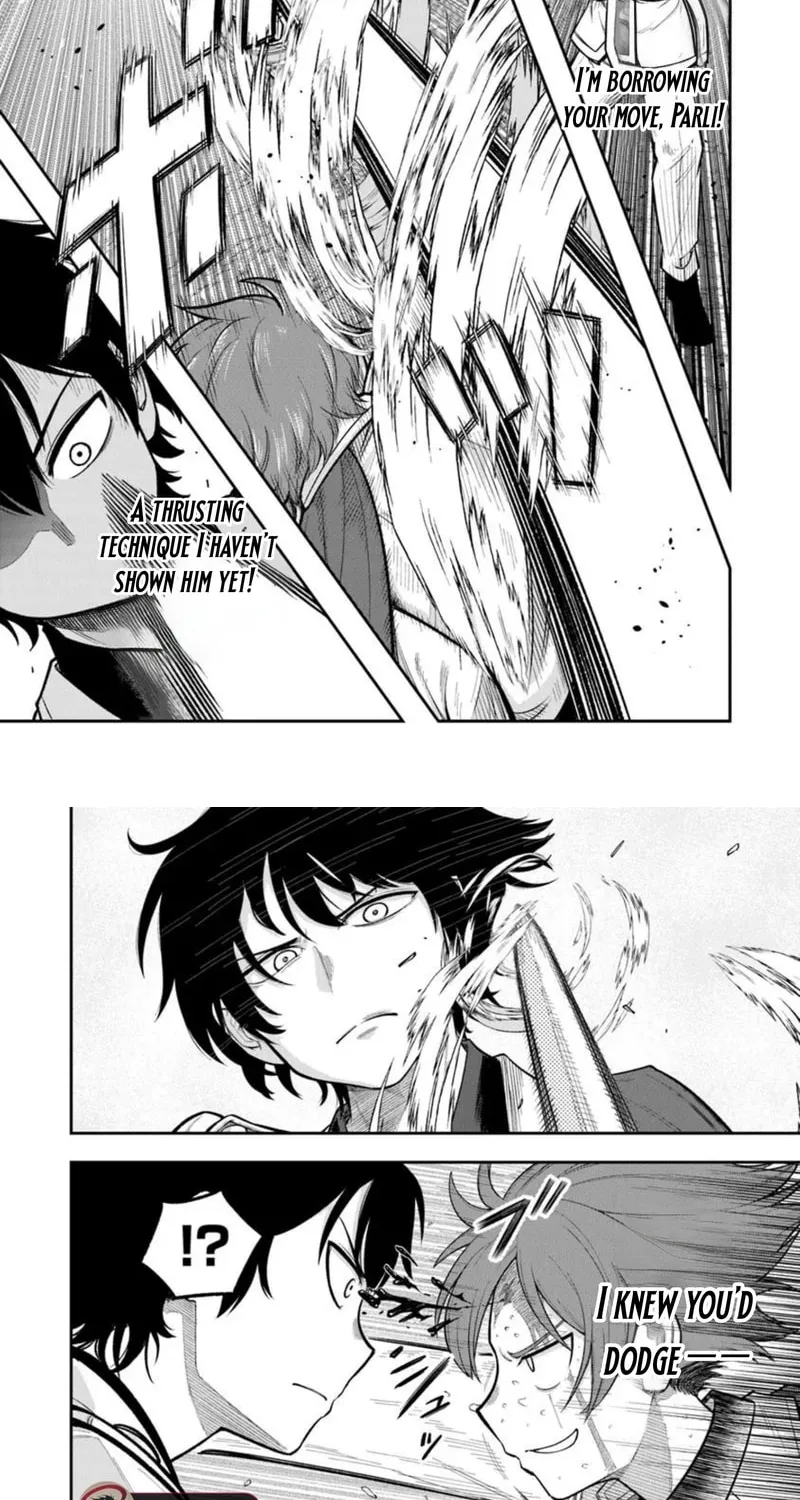 Ken To Mahou To Gakureki Shakai Chapter 11.2 - page 6
