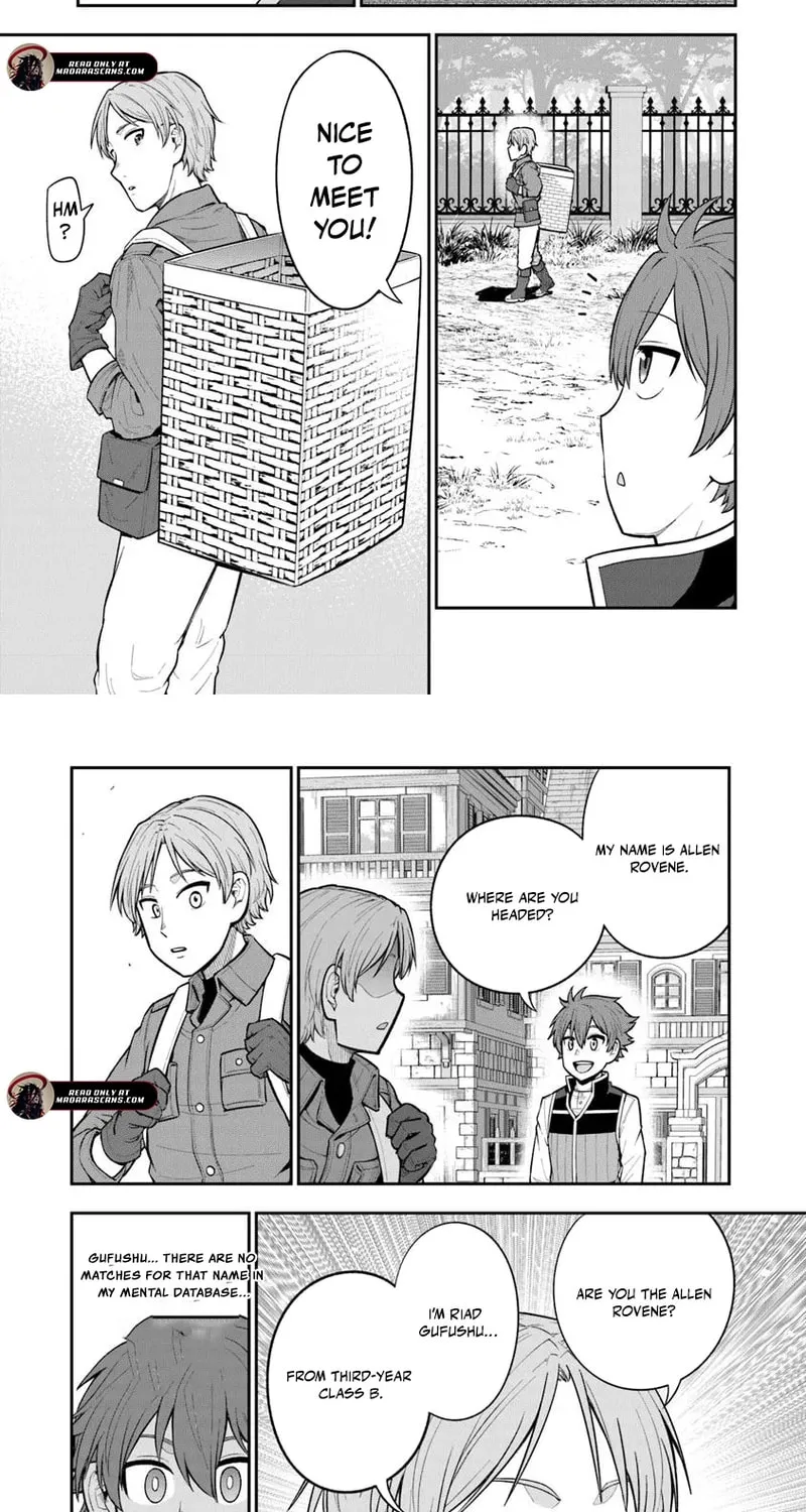 Ken To Mahou To Gakureki Shakai Chapter 14.1 - page 6