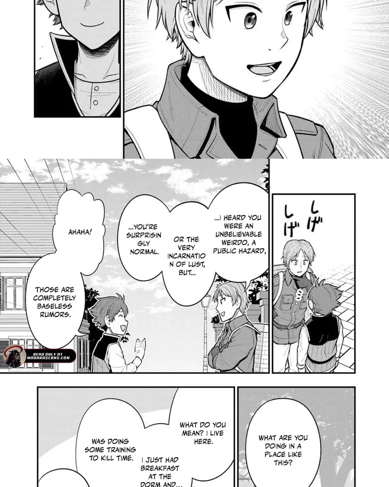 Ken To Mahou To Gakureki Shakai Chapter 14.1 - page 7
