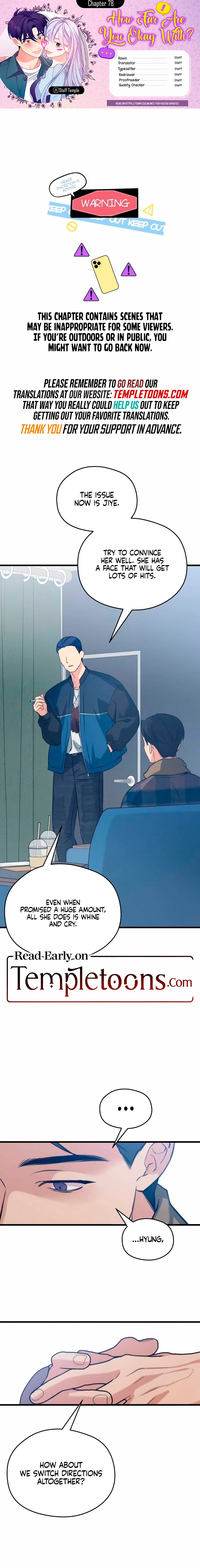 How Far Are You Okay With? Chapter 78 - page 1