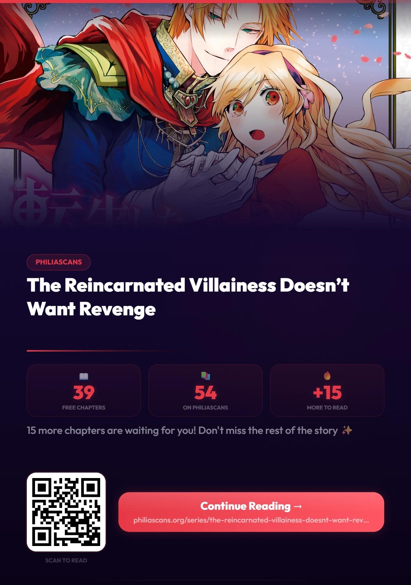 The Reincarnated Villainess Doesn’t Want Revenge Chapter 39 - page 2