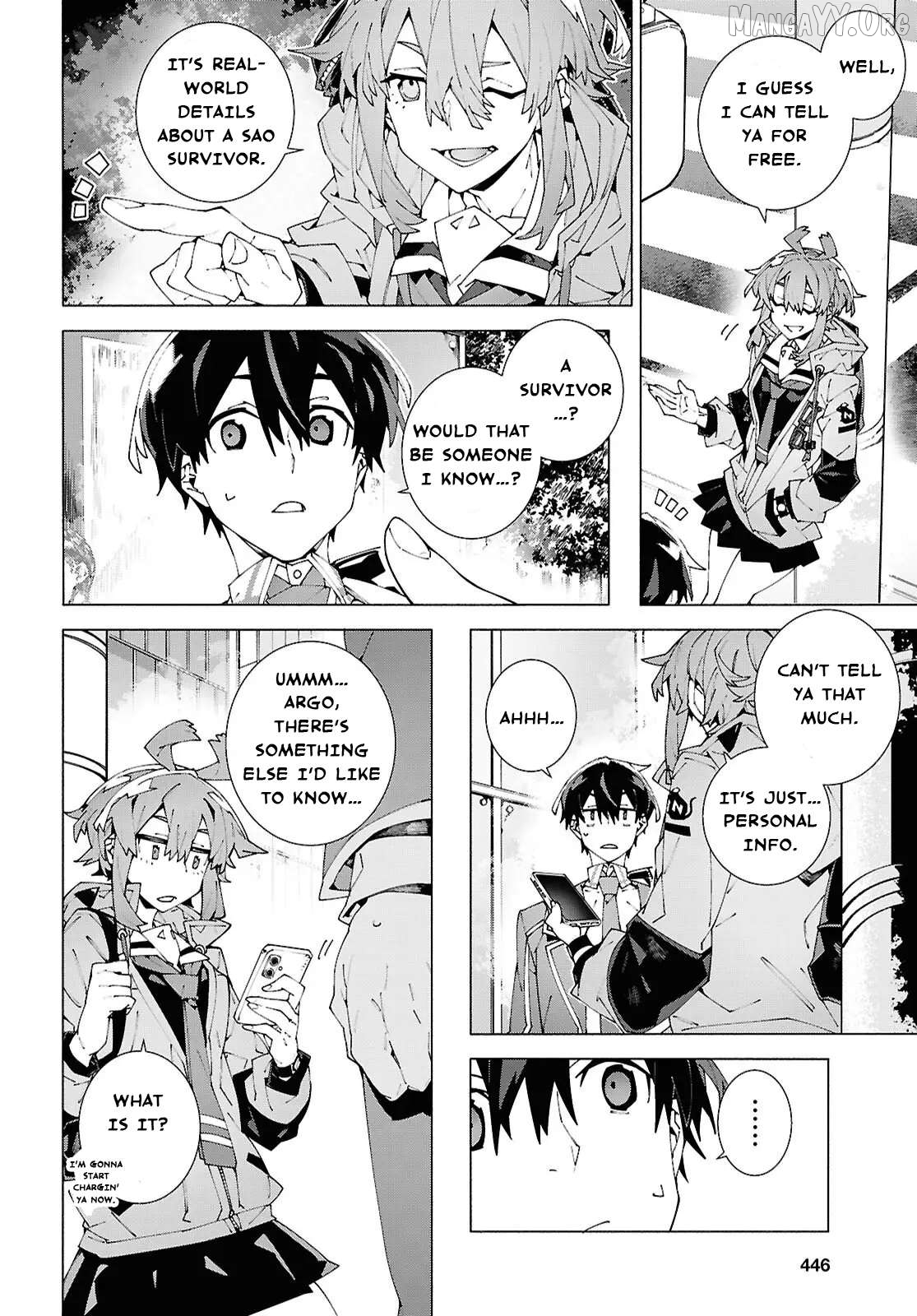 Sword Art Online Unital Ring Chapter 22.2 - page 2