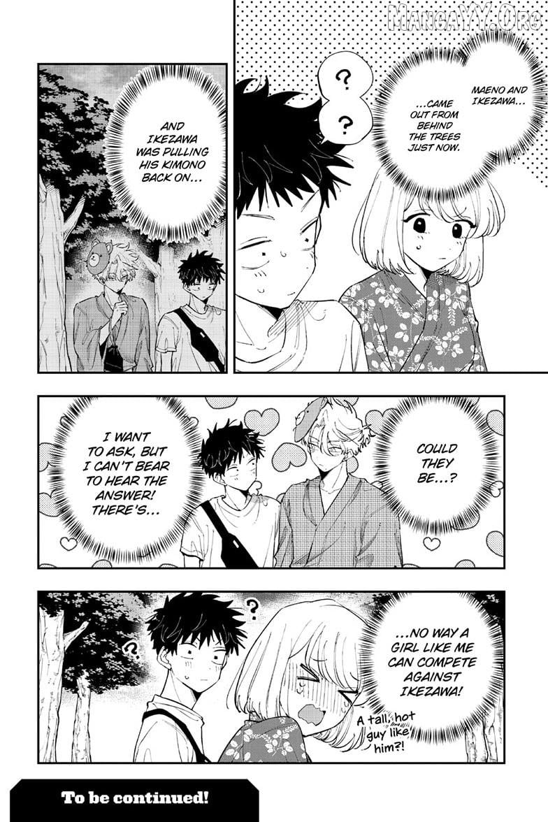 The Person Sitting Next to Me Looking at Me with Perverted Eyes Chapter 90 - page 9