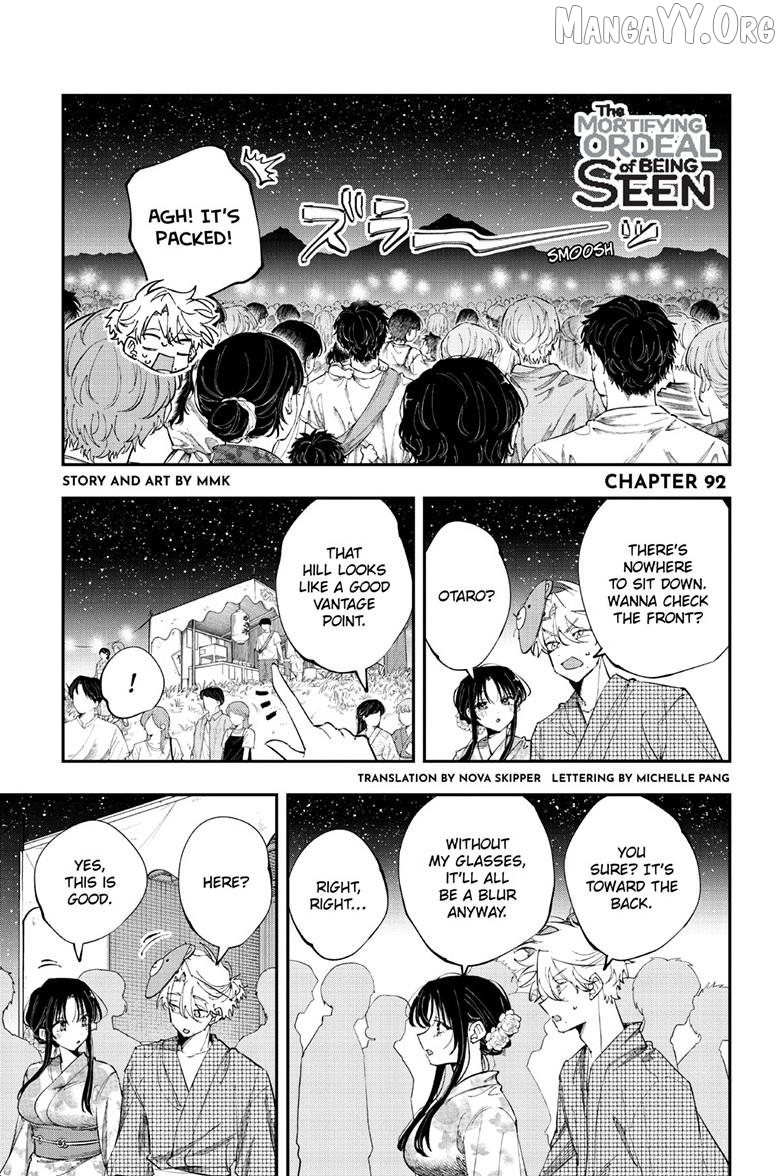 The Person Sitting Next to Me Looking at Me with Perverted Eyes Chapter 92 - page 2