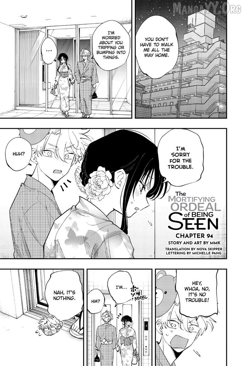 The Person Sitting Next to Me Looking at Me with Perverted Eyes Chapter 94 - page 2