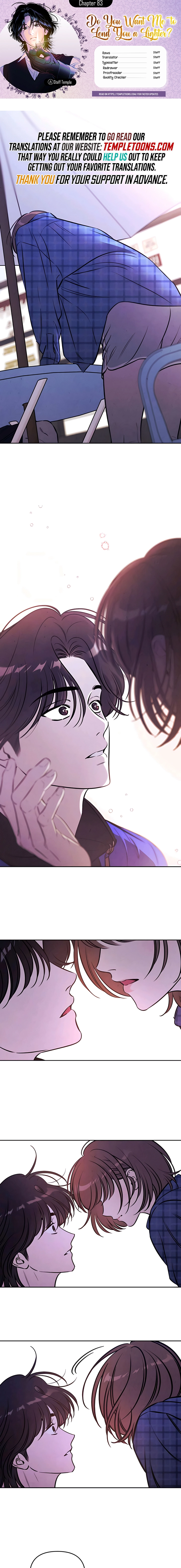 Do You Want Me to Lend You a Lighter? Chapter 83 - page 1