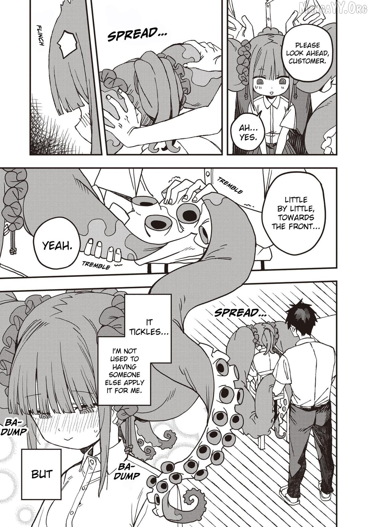 Mizudako-Chan Kara Wa Nigerarenai! Chapter 32 - page 19