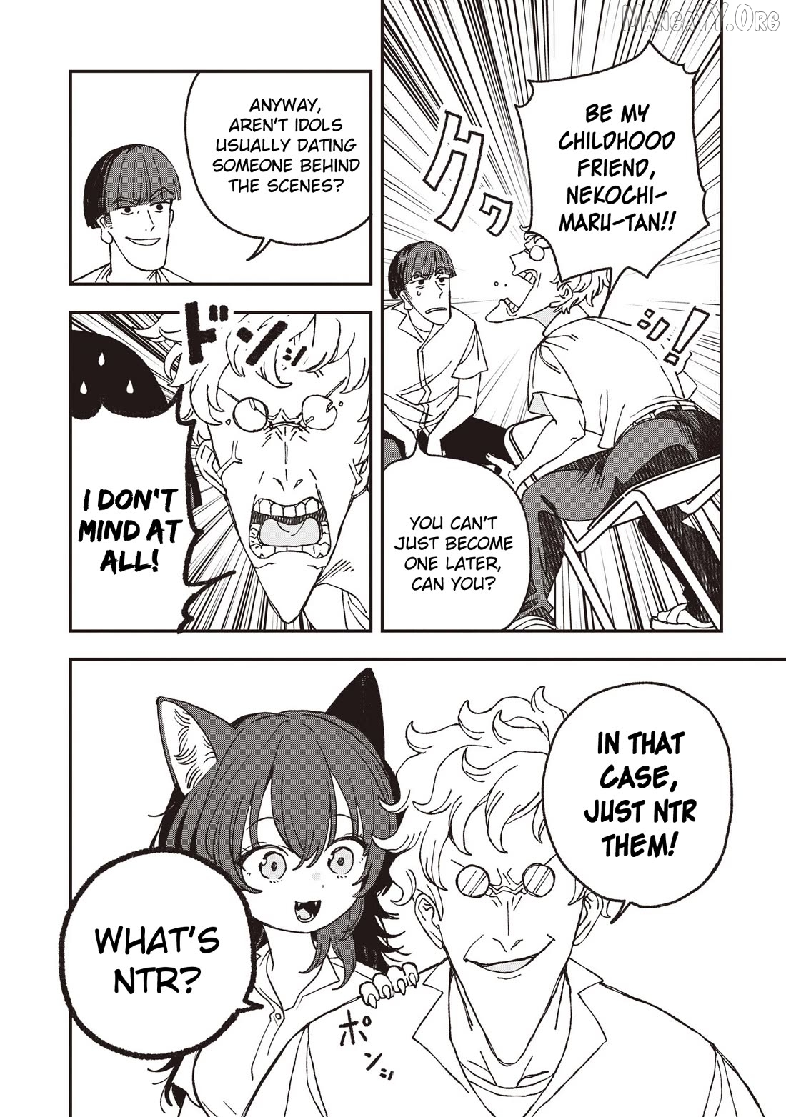 Mizudako-Chan Kara Wa Nigerarenai! Chapter 33 - page 4