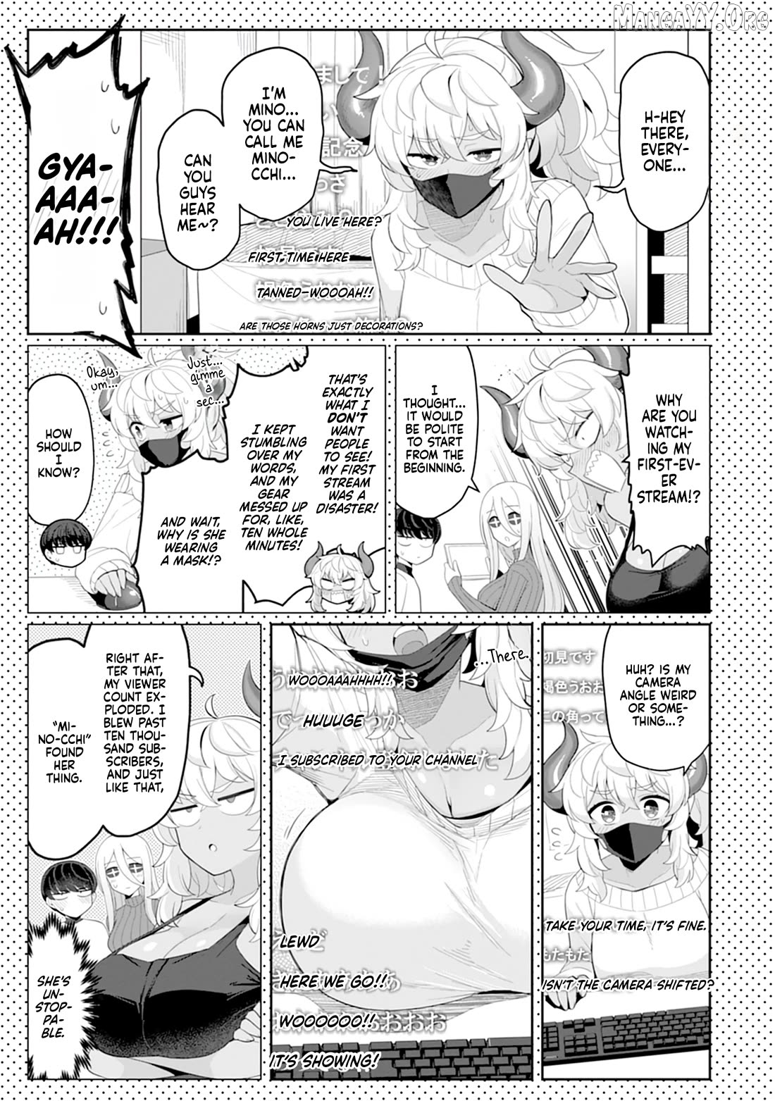 Hitoduma Medusa-San To No Ntr Seikatsu Chapter 14.1 - page 1