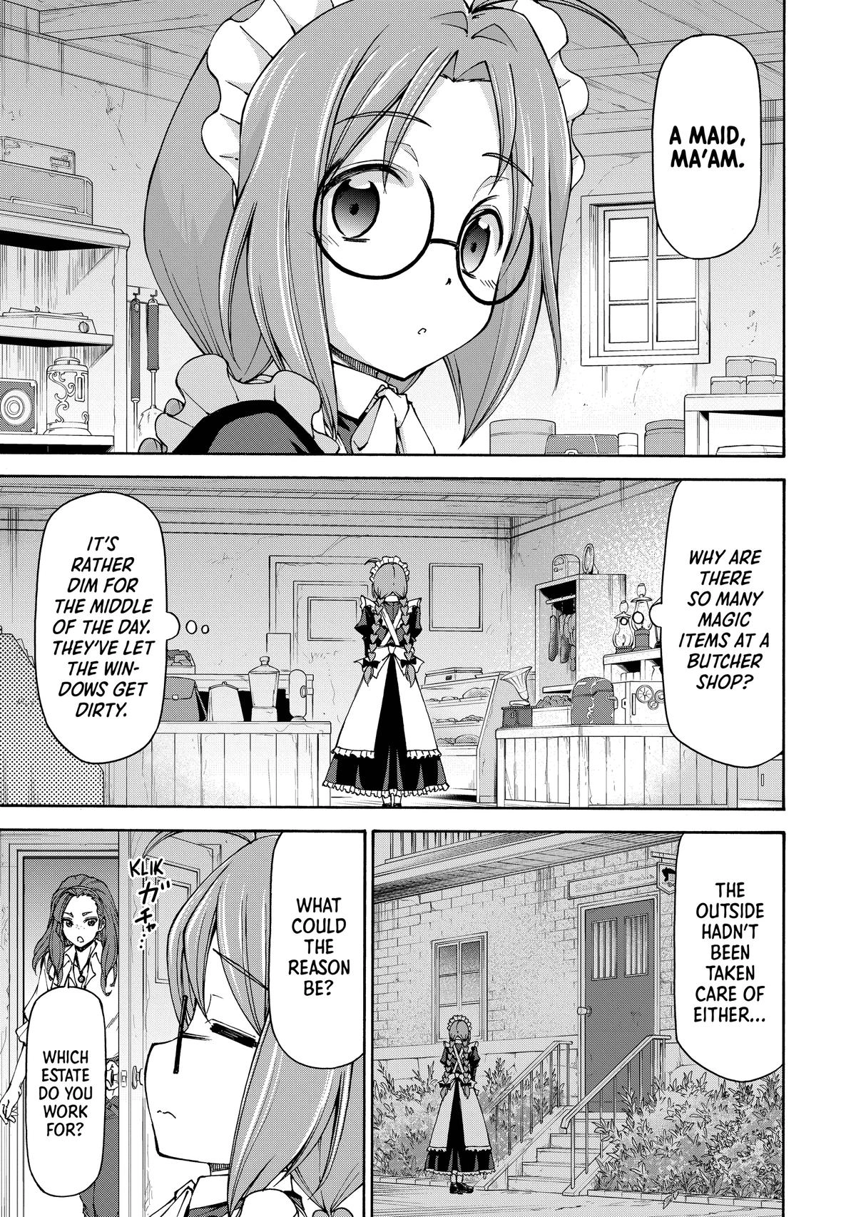 Maid nara Touzen desu. ~Nureginu wo Kiserareta Bannou Maid-san wa Tabi ni Deru Koto ni shimashita.~ Chapter 12 - page 10