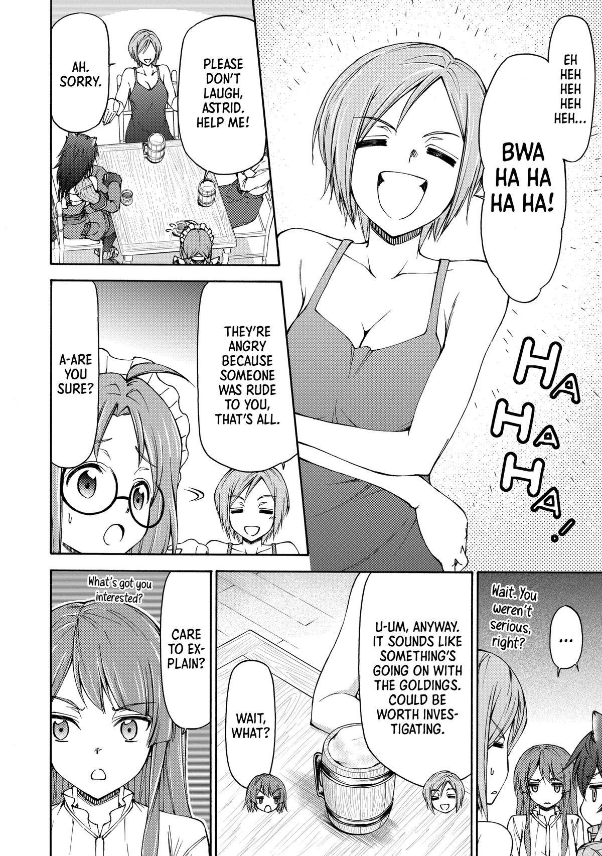 Maid nara Touzen desu. ~Nureginu wo Kiserareta Bannou Maid-san wa Tabi ni Deru Koto ni shimashita.~ Chapter 12 - page 15