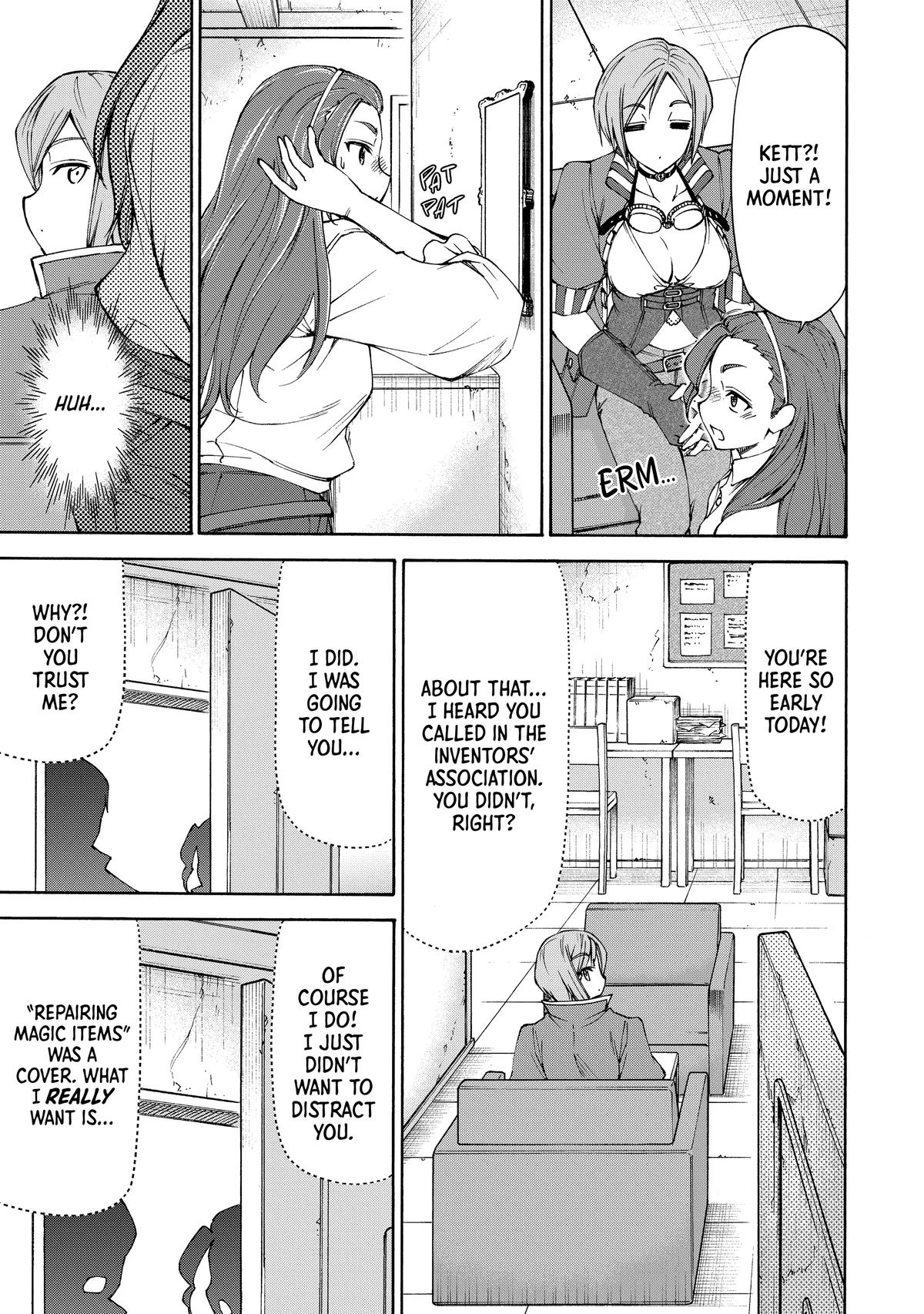 Maid nara Touzen desu. ~Nureginu wo Kiserareta Bannou Maid-san wa Tabi ni Deru Koto ni shimashita.~ Chapter 12 - page 22