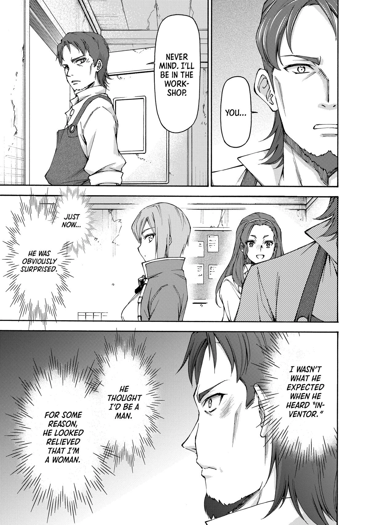 Maid nara Touzen desu. ~Nureginu wo Kiserareta Bannou Maid-san wa Tabi ni Deru Koto ni shimashita.~ Chapter 12 - page 24