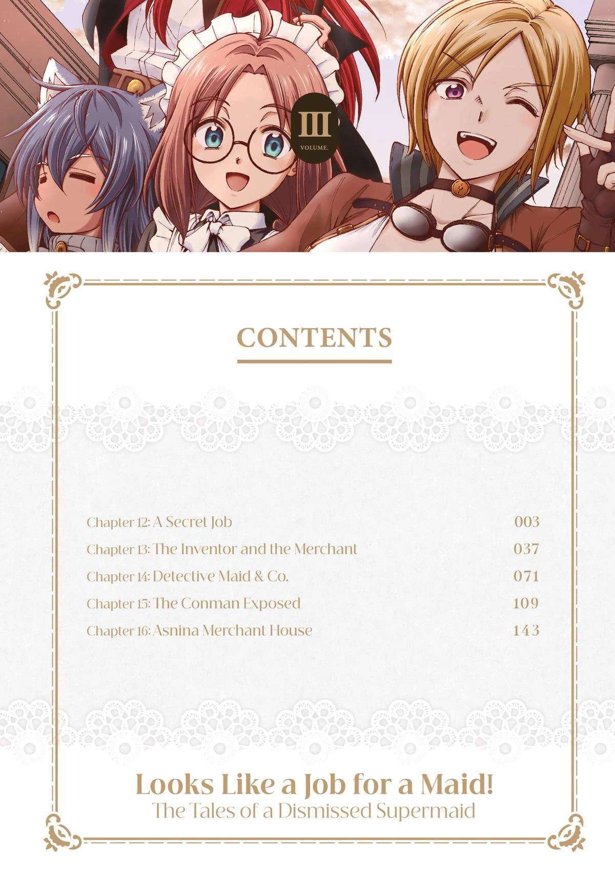 Maid nara Touzen desu. ~Nureginu wo Kiserareta Bannou Maid-san wa Tabi ni Deru Koto ni shimashita.~ Chapter 12 - page 3