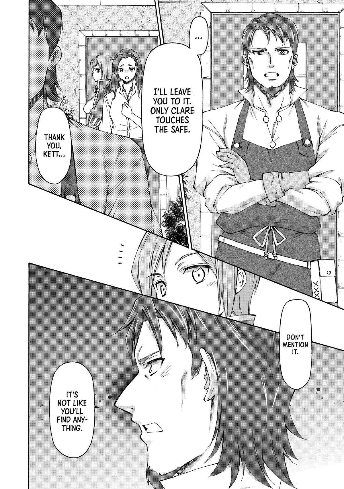 Maid nara Touzen desu. ~Nureginu wo Kiserareta Bannou Maid-san wa Tabi ni Deru Koto ni shimashita.~ Chapter 12 - page 35