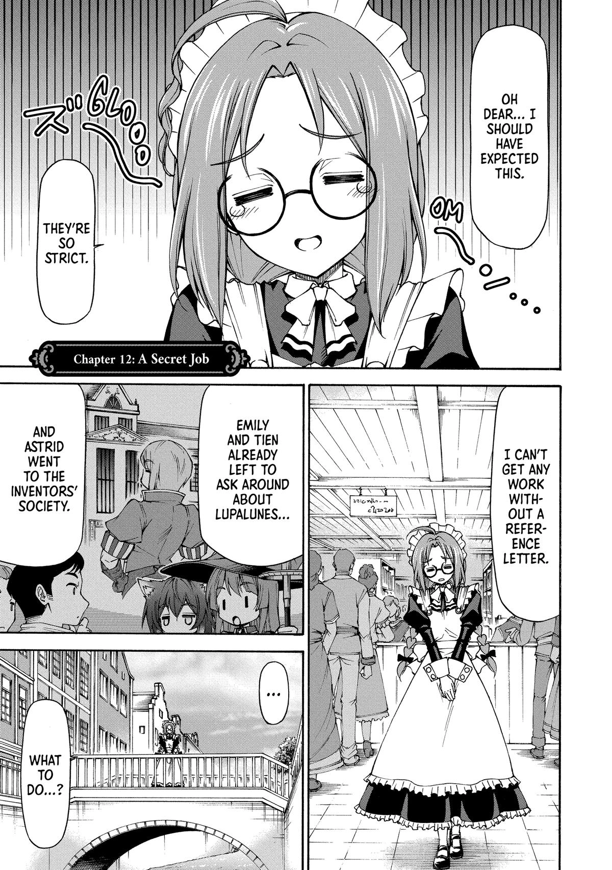 Maid nara Touzen desu. ~Nureginu wo Kiserareta Bannou Maid-san wa Tabi ni Deru Koto ni shimashita.~ Chapter 12 - page 4