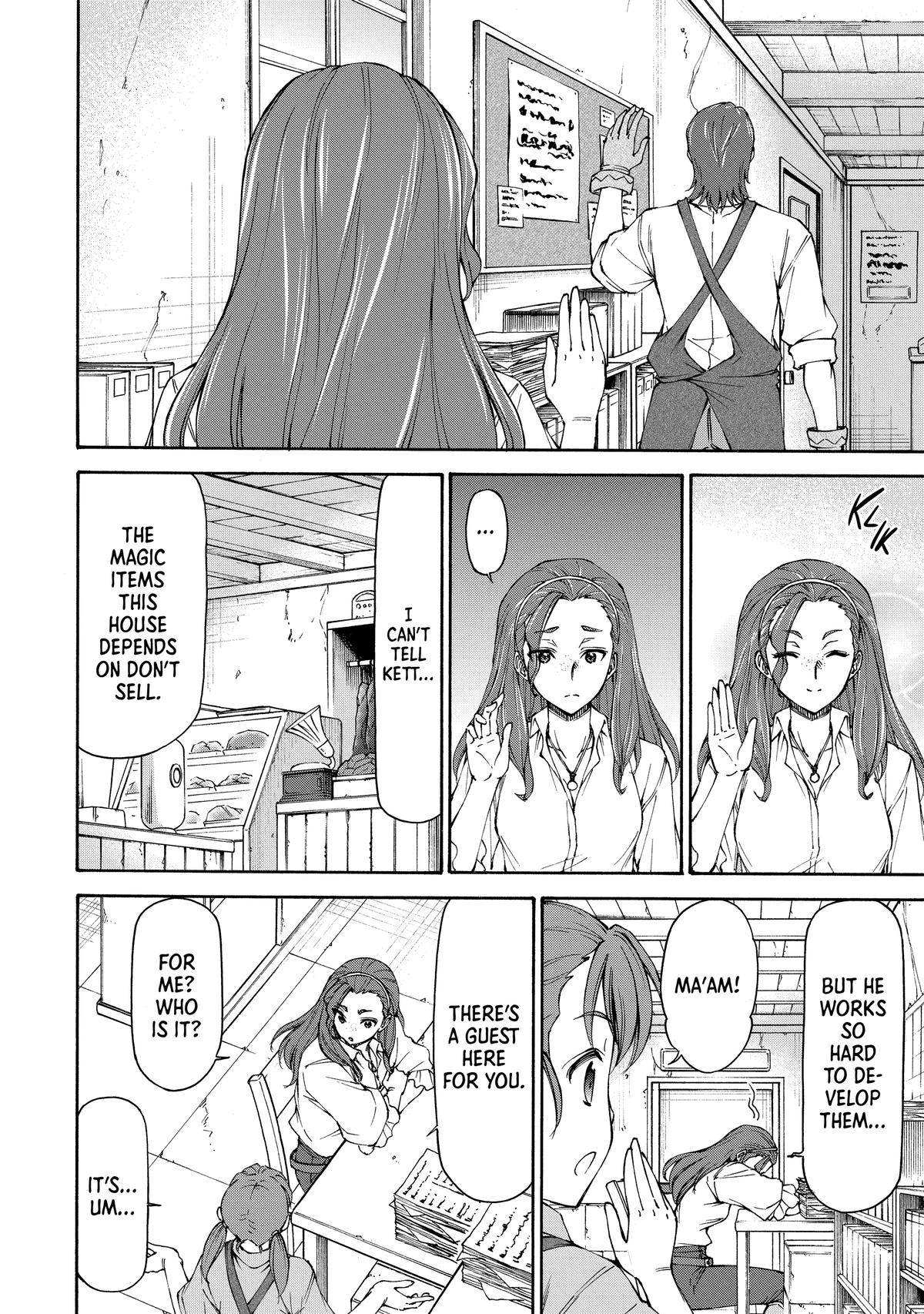 Maid nara Touzen desu. ~Nureginu wo Kiserareta Bannou Maid-san wa Tabi ni Deru Koto ni shimashita.~ Chapter 12 - page 9