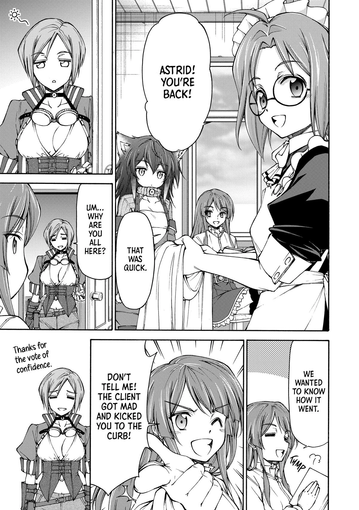 Maid nara Touzen desu. ~Nureginu wo Kiserareta Bannou Maid-san wa Tabi ni Deru Koto ni shimashita.~ Chapter 13 - page 11