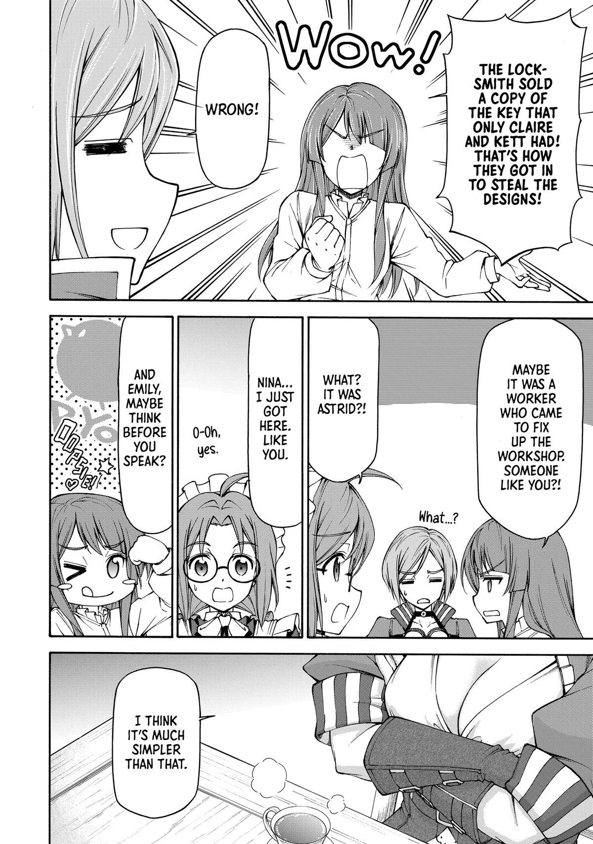 Maid nara Touzen desu. ~Nureginu wo Kiserareta Bannou Maid-san wa Tabi ni Deru Koto ni shimashita.~ Chapter 13 - page 14