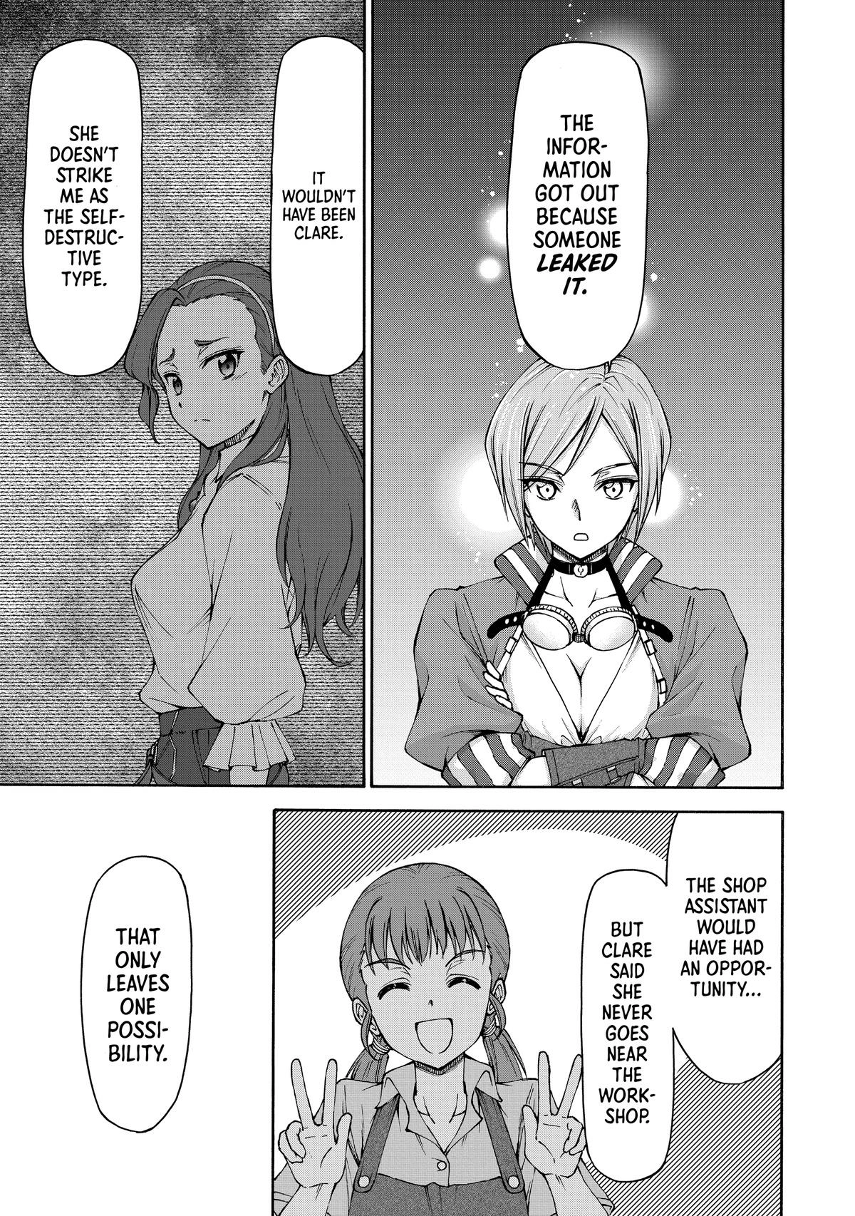 Maid nara Touzen desu. ~Nureginu wo Kiserareta Bannou Maid-san wa Tabi ni Deru Koto ni shimashita.~ Chapter 13 - page 15