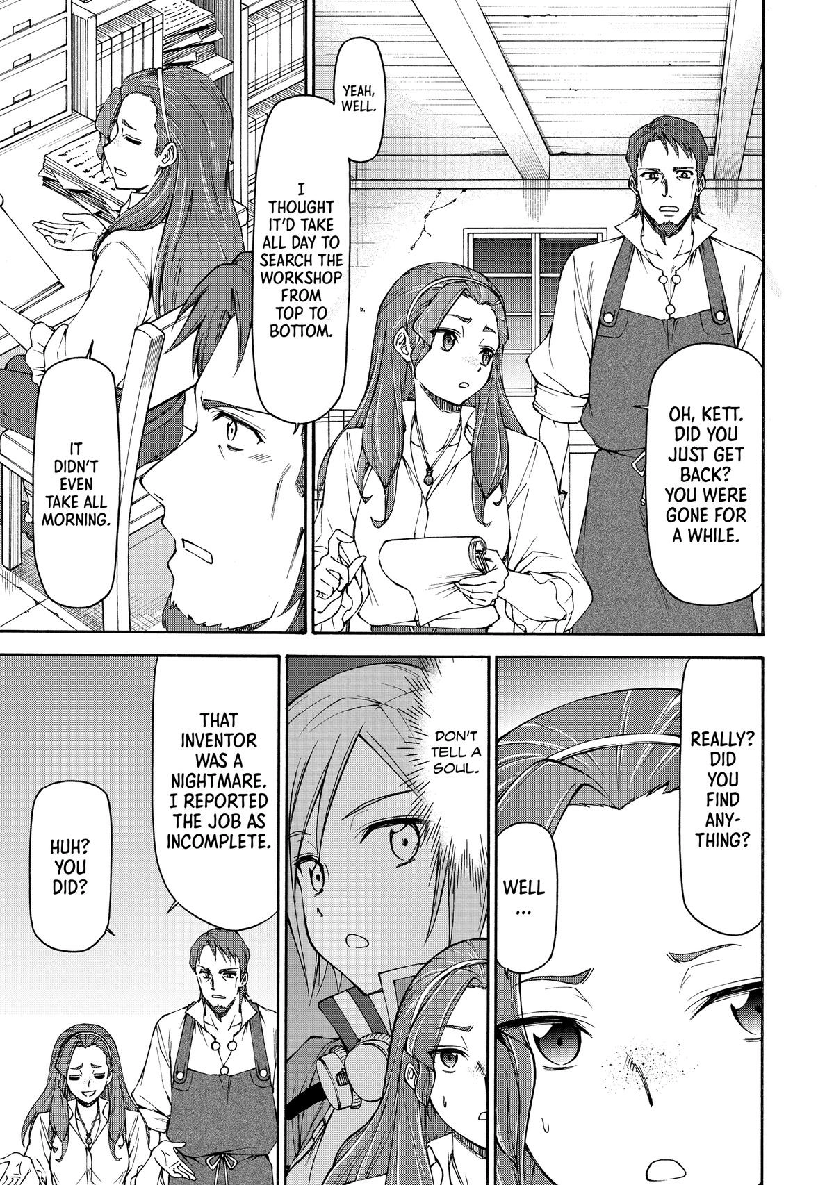 Maid nara Touzen desu. ~Nureginu wo Kiserareta Bannou Maid-san wa Tabi ni Deru Koto ni shimashita.~ Chapter 13 - page 17