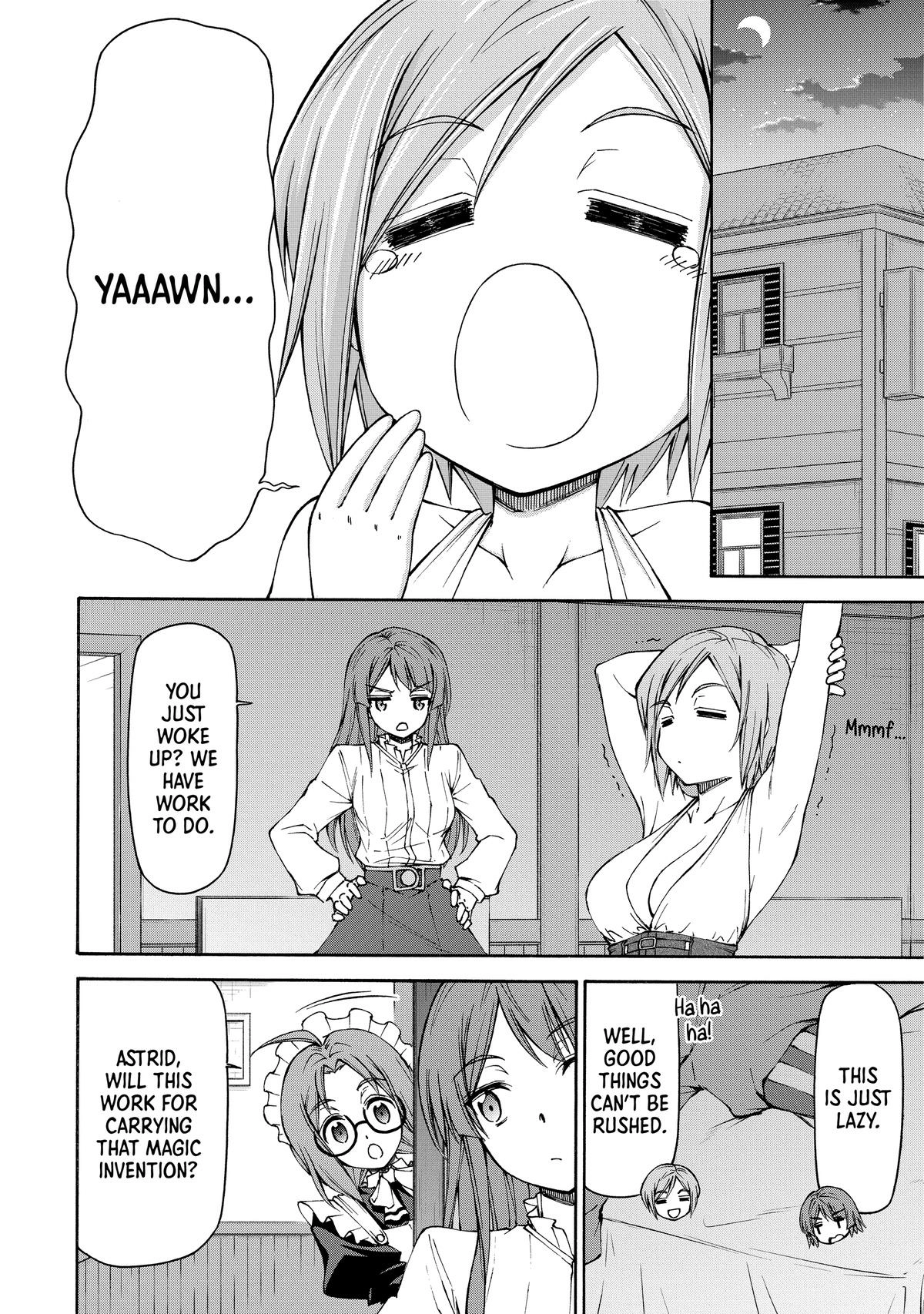Maid nara Touzen desu. ~Nureginu wo Kiserareta Bannou Maid-san wa Tabi ni Deru Koto ni shimashita.~ Chapter 13 - page 20