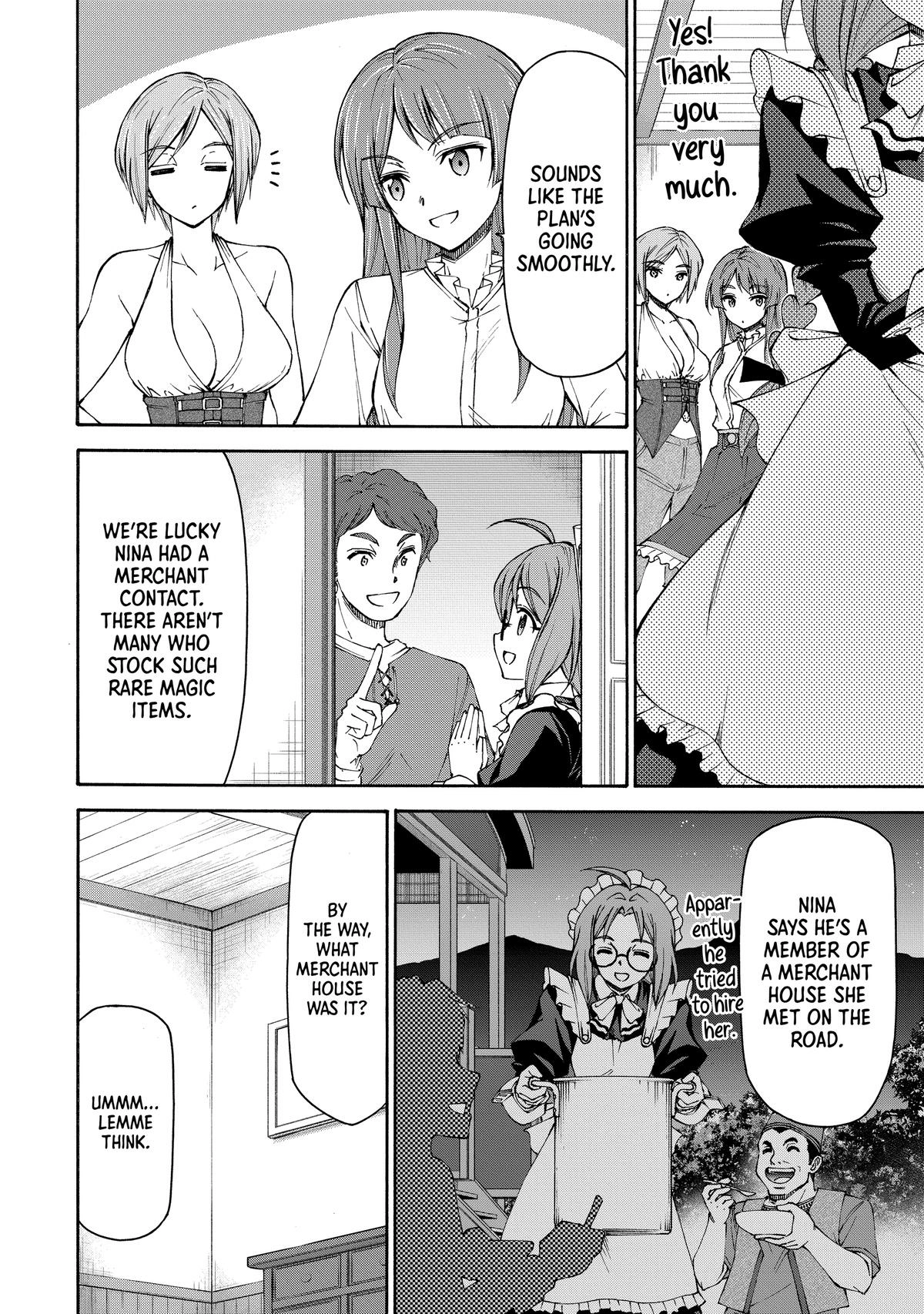Maid nara Touzen desu. ~Nureginu wo Kiserareta Bannou Maid-san wa Tabi ni Deru Koto ni shimashita.~ Chapter 13 - page 22