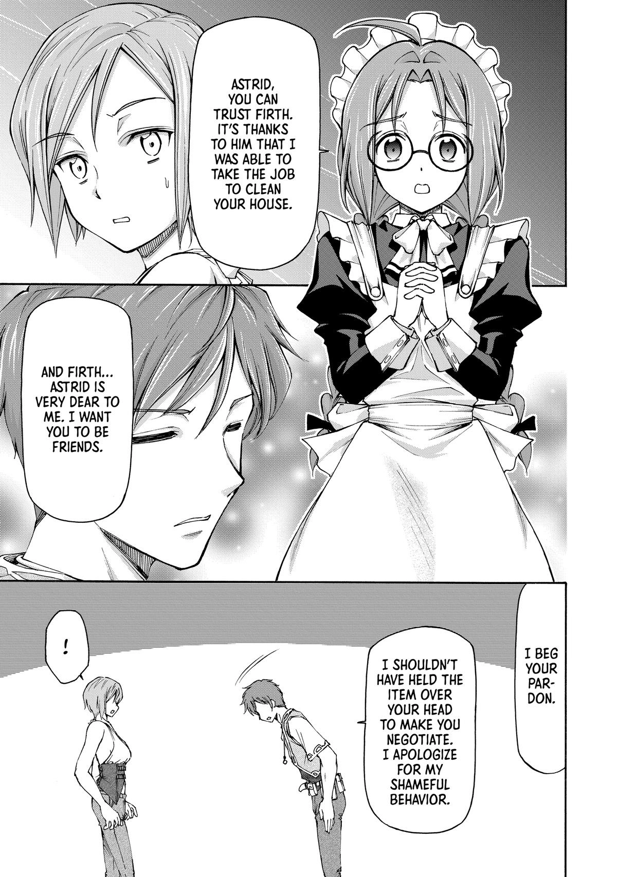 Maid nara Touzen desu. ~Nureginu wo Kiserareta Bannou Maid-san wa Tabi ni Deru Koto ni shimashita.~ Chapter 13 - page 29