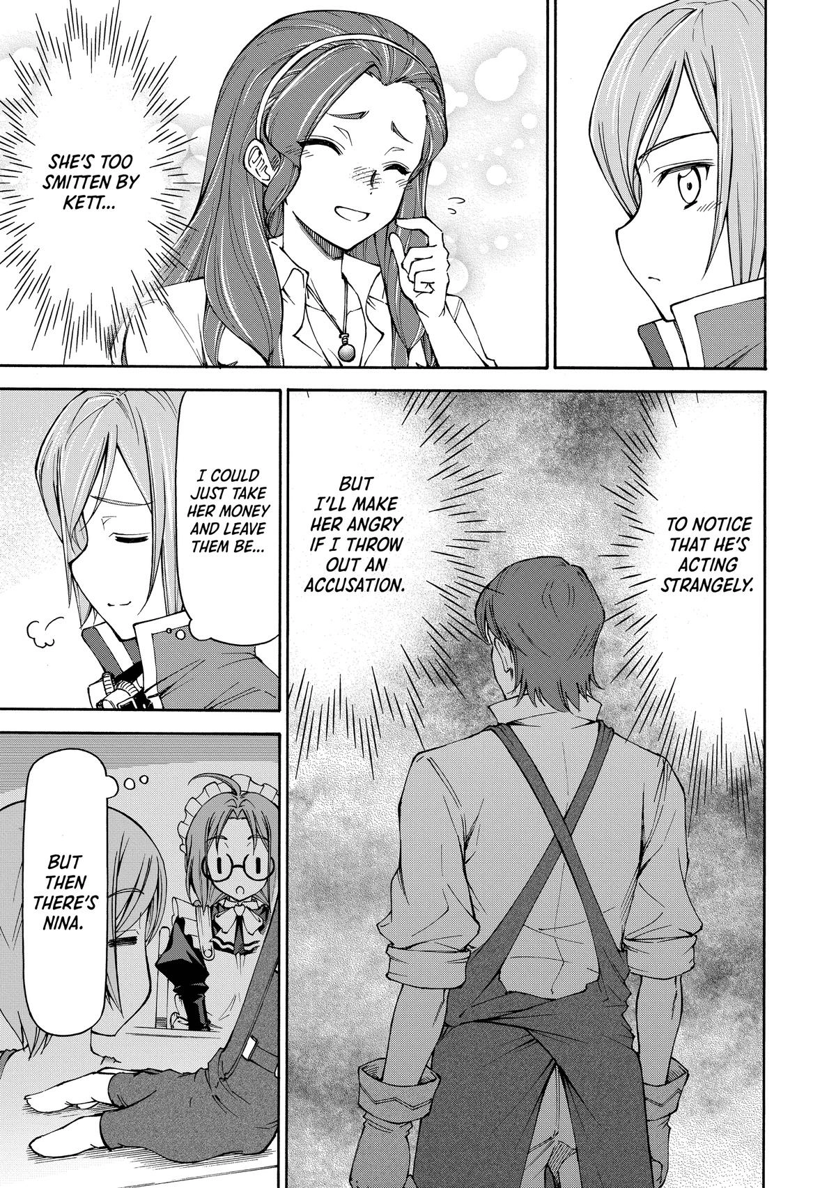 Maid nara Touzen desu. ~Nureginu wo Kiserareta Bannou Maid-san wa Tabi ni Deru Koto ni shimashita.~ Chapter 13 - page 3