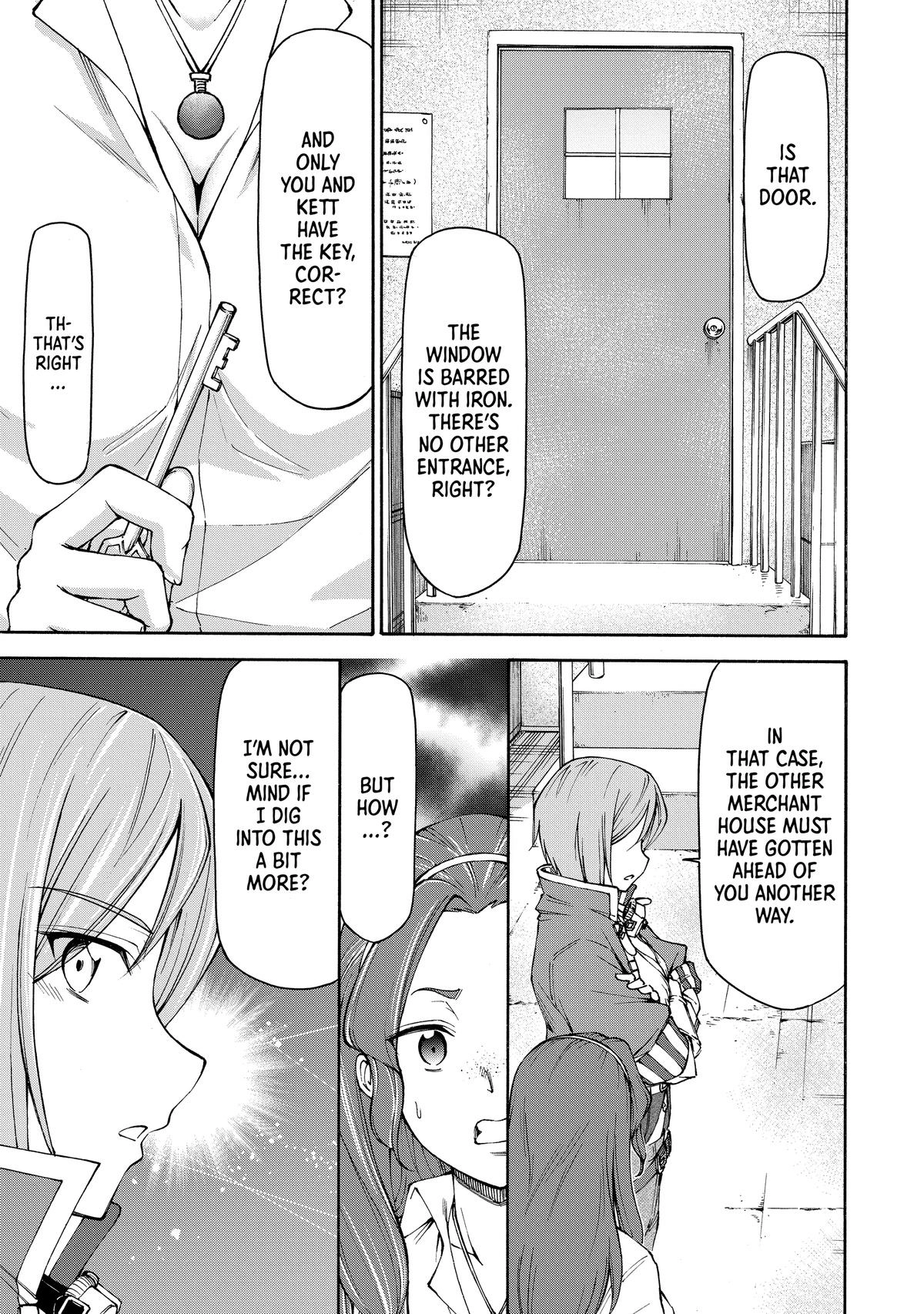 Maid nara Touzen desu. ~Nureginu wo Kiserareta Bannou Maid-san wa Tabi ni Deru Koto ni shimashita.~ Chapter 13 - page 5