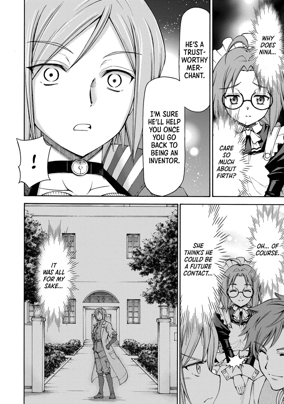 Maid nara Touzen desu. ~Nureginu wo Kiserareta Bannou Maid-san wa Tabi ni Deru Koto ni shimashita.~ Chapter 14 - page 12
