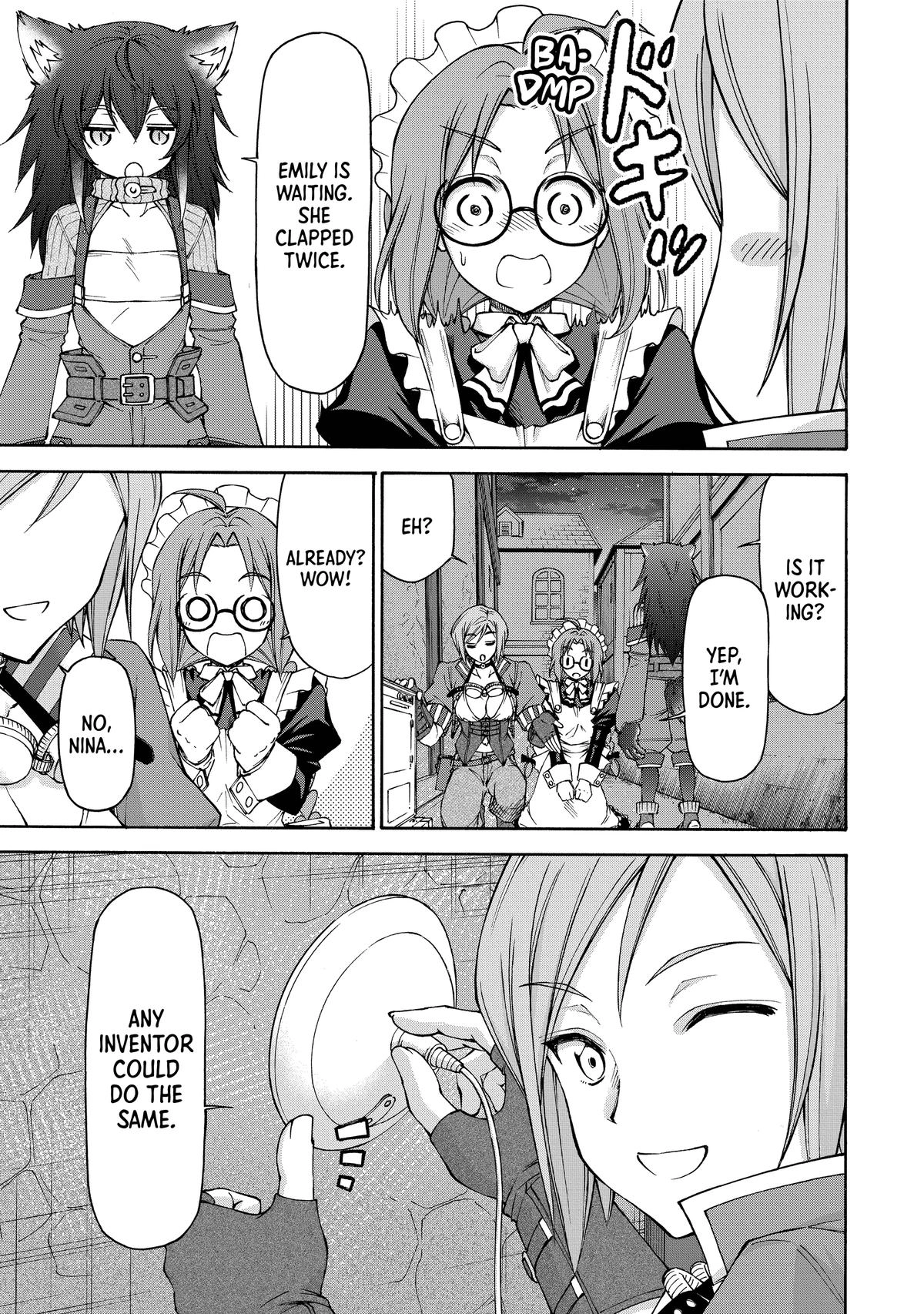 Maid nara Touzen desu. ~Nureginu wo Kiserareta Bannou Maid-san wa Tabi ni Deru Koto ni shimashita.~ Chapter 14 - page 15