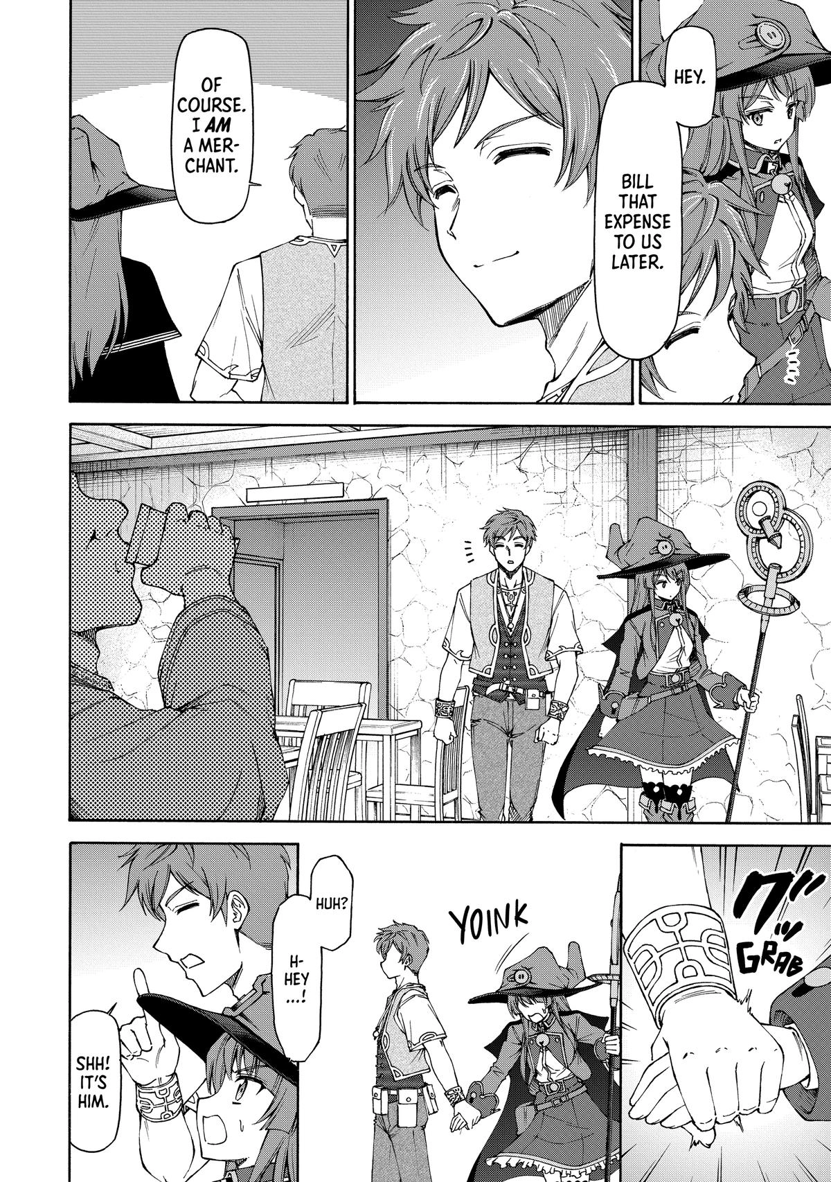 Maid nara Touzen desu. ~Nureginu wo Kiserareta Bannou Maid-san wa Tabi ni Deru Koto ni shimashita.~ Chapter 14 - page 18