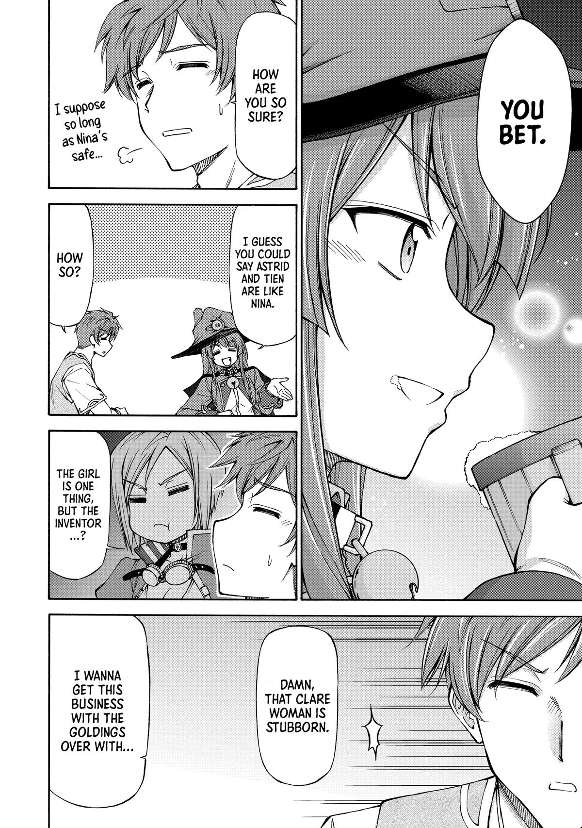 Maid nara Touzen desu. ~Nureginu wo Kiserareta Bannou Maid-san wa Tabi ni Deru Koto ni shimashita.~ Chapter 14 - page 22