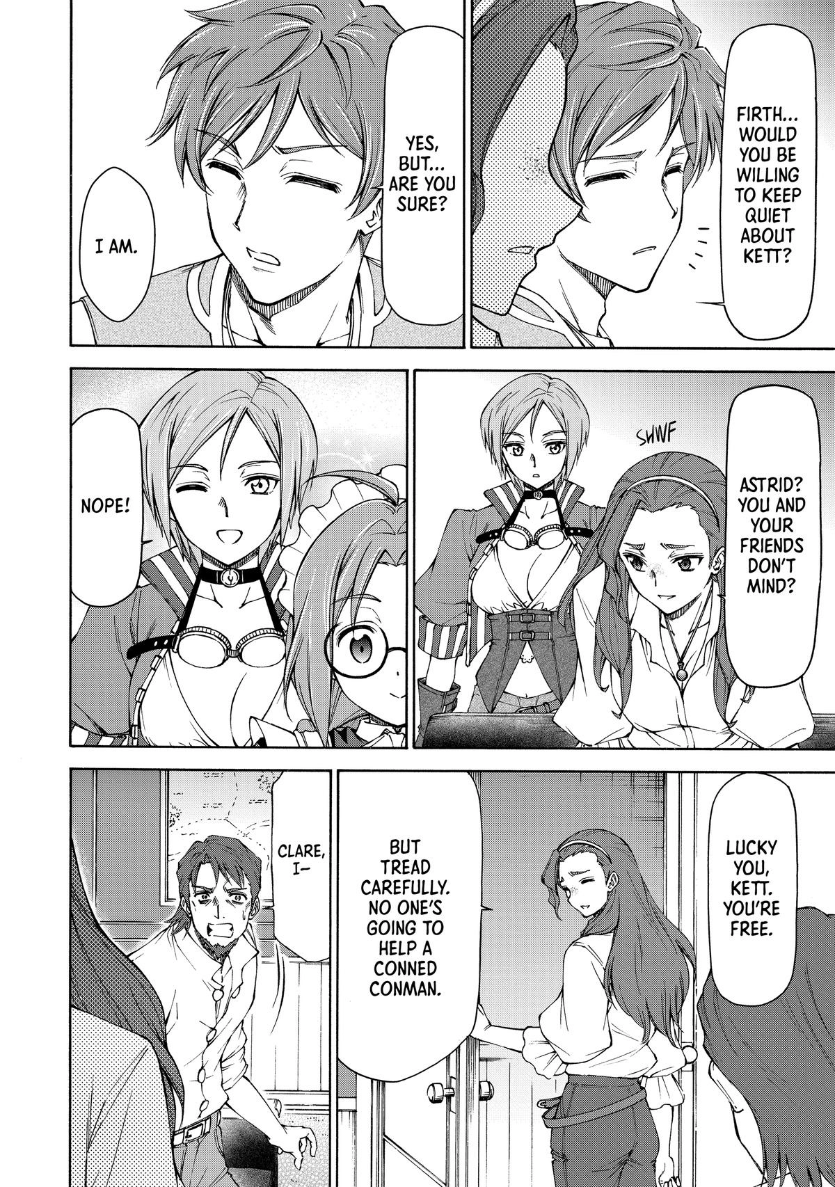 Maid nara Touzen desu. ~Nureginu wo Kiserareta Bannou Maid-san wa Tabi ni Deru Koto ni shimashita.~ Chapter 15 - page 14