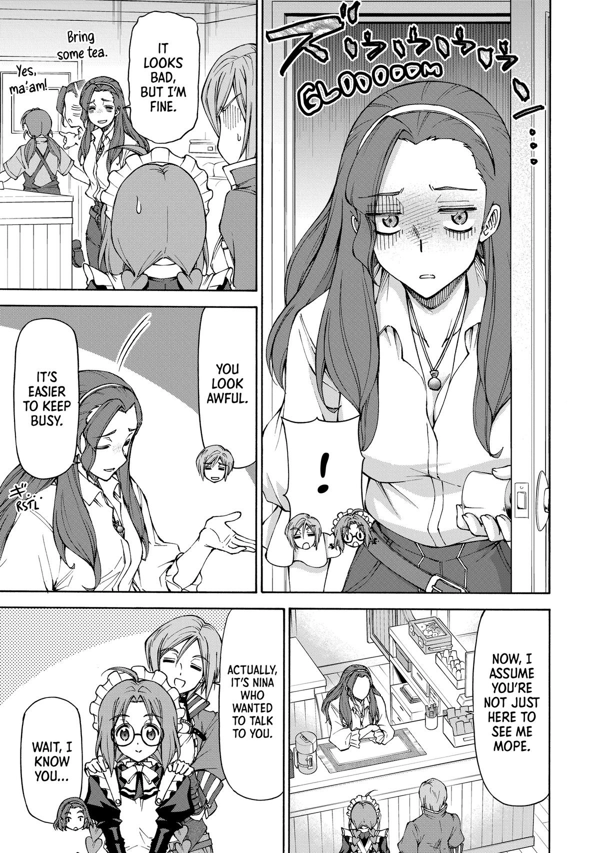 Maid nara Touzen desu. ~Nureginu wo Kiserareta Bannou Maid-san wa Tabi ni Deru Koto ni shimashita.~ Chapter 15 - page 17