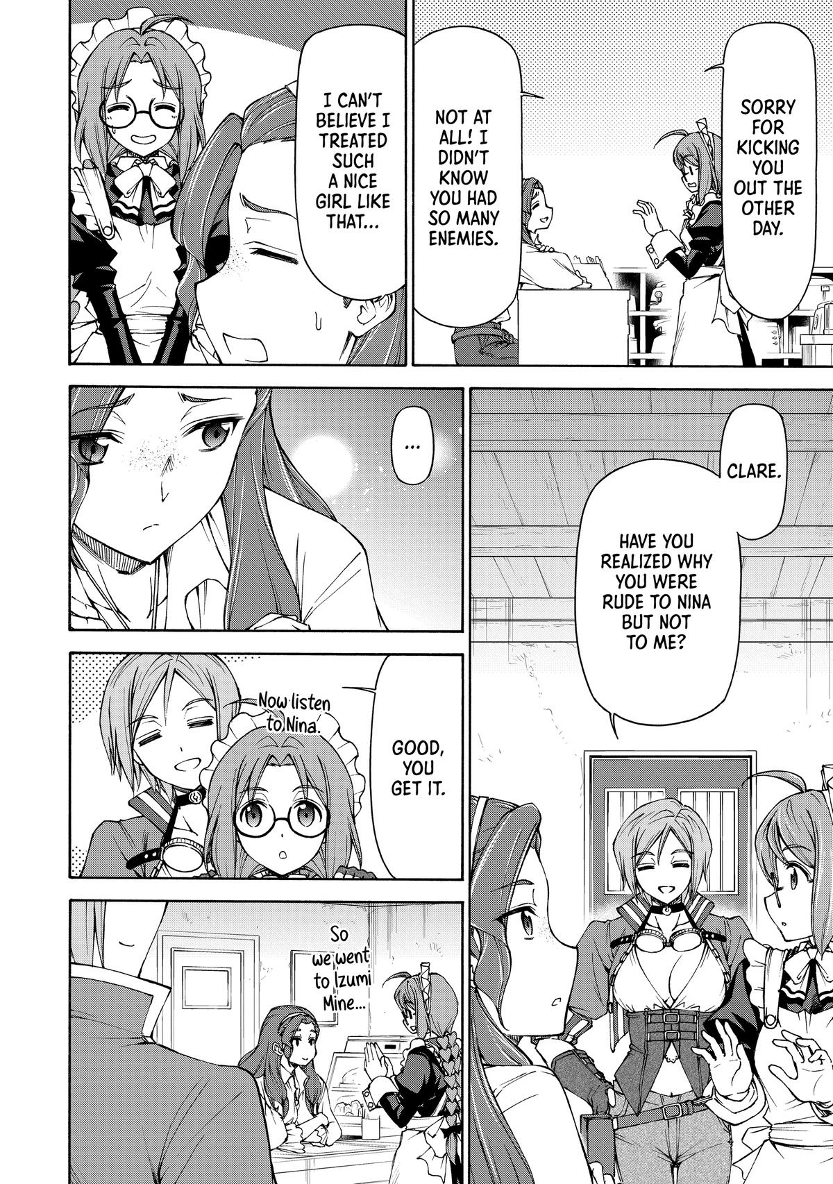 Maid nara Touzen desu. ~Nureginu wo Kiserareta Bannou Maid-san wa Tabi ni Deru Koto ni shimashita.~ Chapter 15 - page 18