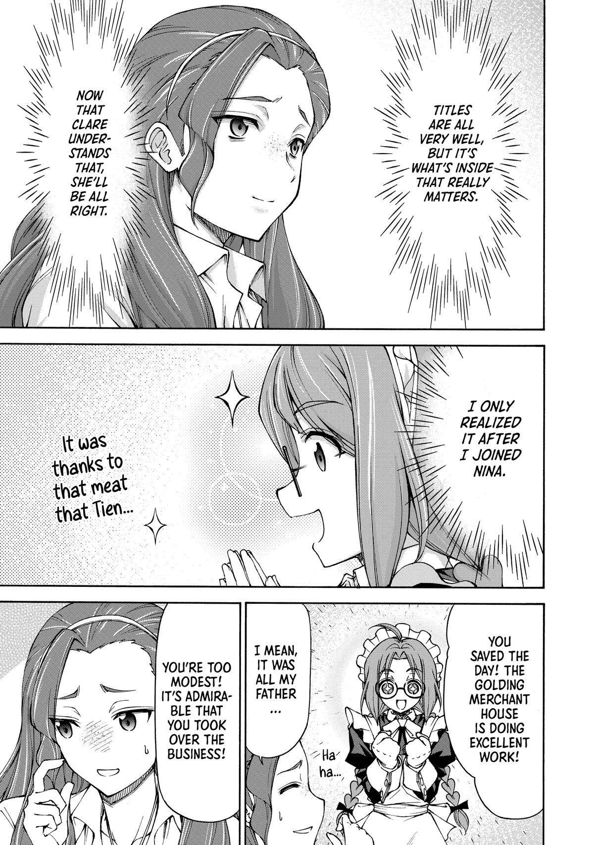 Maid nara Touzen desu. ~Nureginu wo Kiserareta Bannou Maid-san wa Tabi ni Deru Koto ni shimashita.~ Chapter 15 - page 19