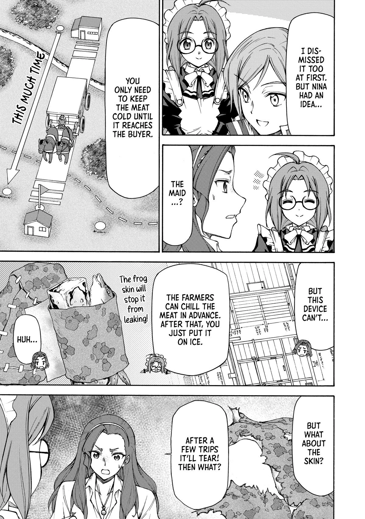 Maid nara Touzen desu. ~Nureginu wo Kiserareta Bannou Maid-san wa Tabi ni Deru Koto ni shimashita.~ Chapter 15 - page 25