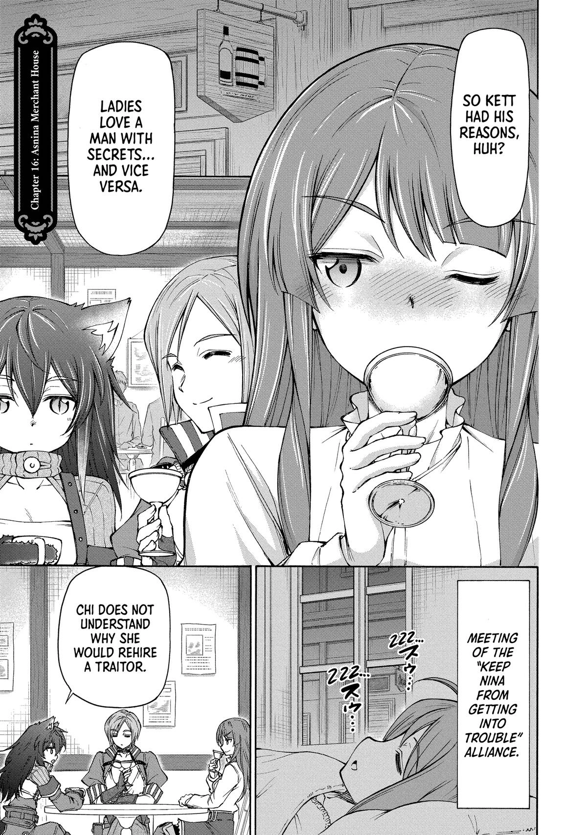 Maid nara Touzen desu. ~Nureginu wo Kiserareta Bannou Maid-san wa Tabi ni Deru Koto ni shimashita.~ Chapter 16 - page 1