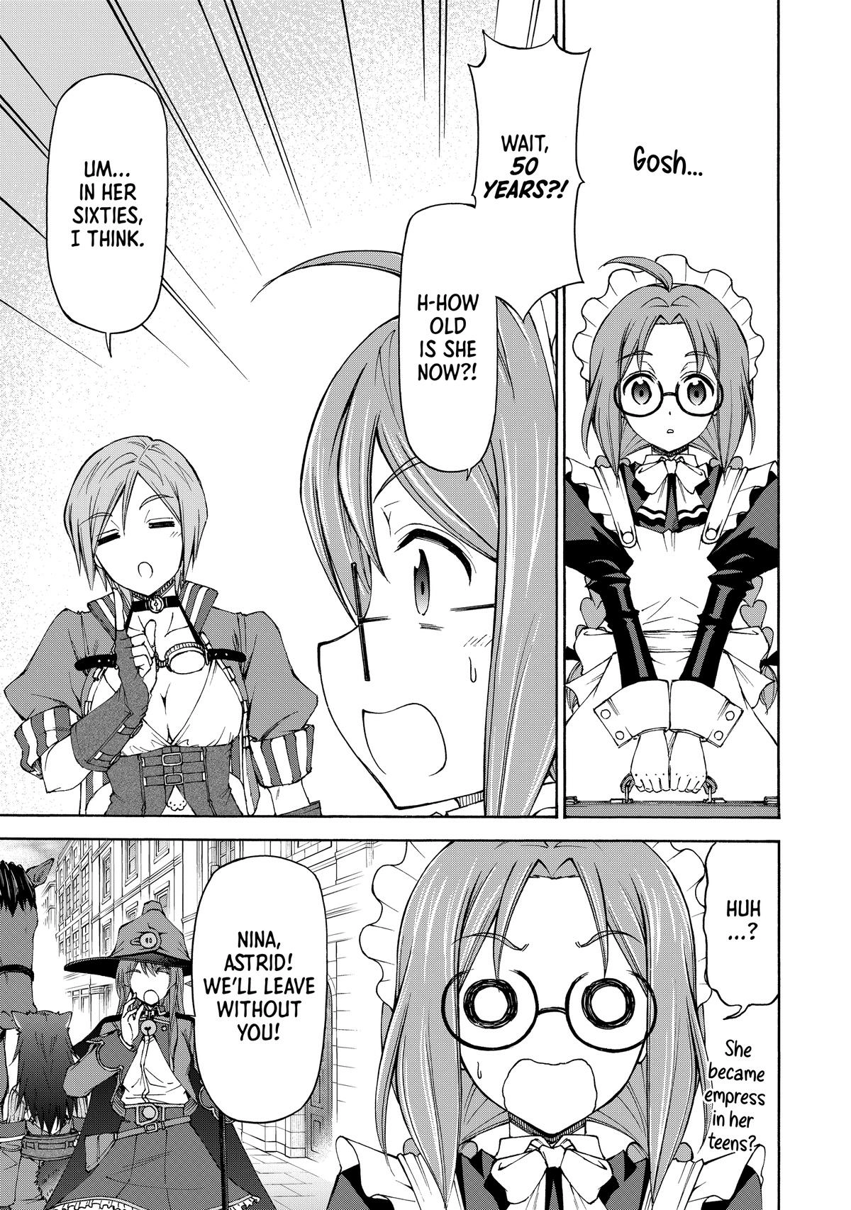 Maid nara Touzen desu. ~Nureginu wo Kiserareta Bannou Maid-san wa Tabi ni Deru Koto ni shimashita.~ Chapter 16 - page 19