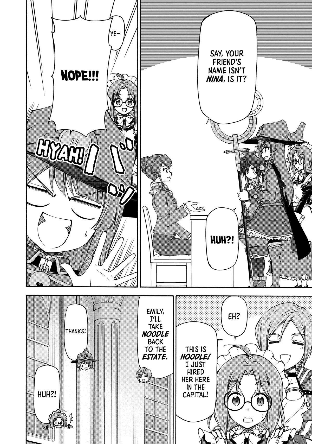 Maid nara Touzen desu. ~Nureginu wo Kiserareta Bannou Maid-san wa Tabi ni Deru Koto ni shimashita.~ Chapter 16 - page 22